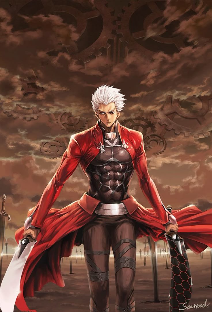 Archer (Fate Stay Night) Mobile Wallpaper By Sanwood Mori Anime Image Board
