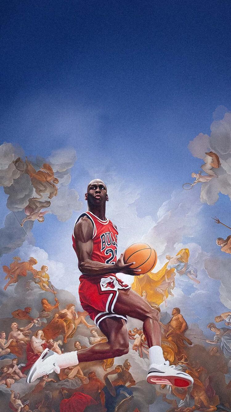 Chicago Bulls Wallpaper 4k IPhone For IPhone 6 6s 7 8, IPhone SE (2nd 3rd Gen)