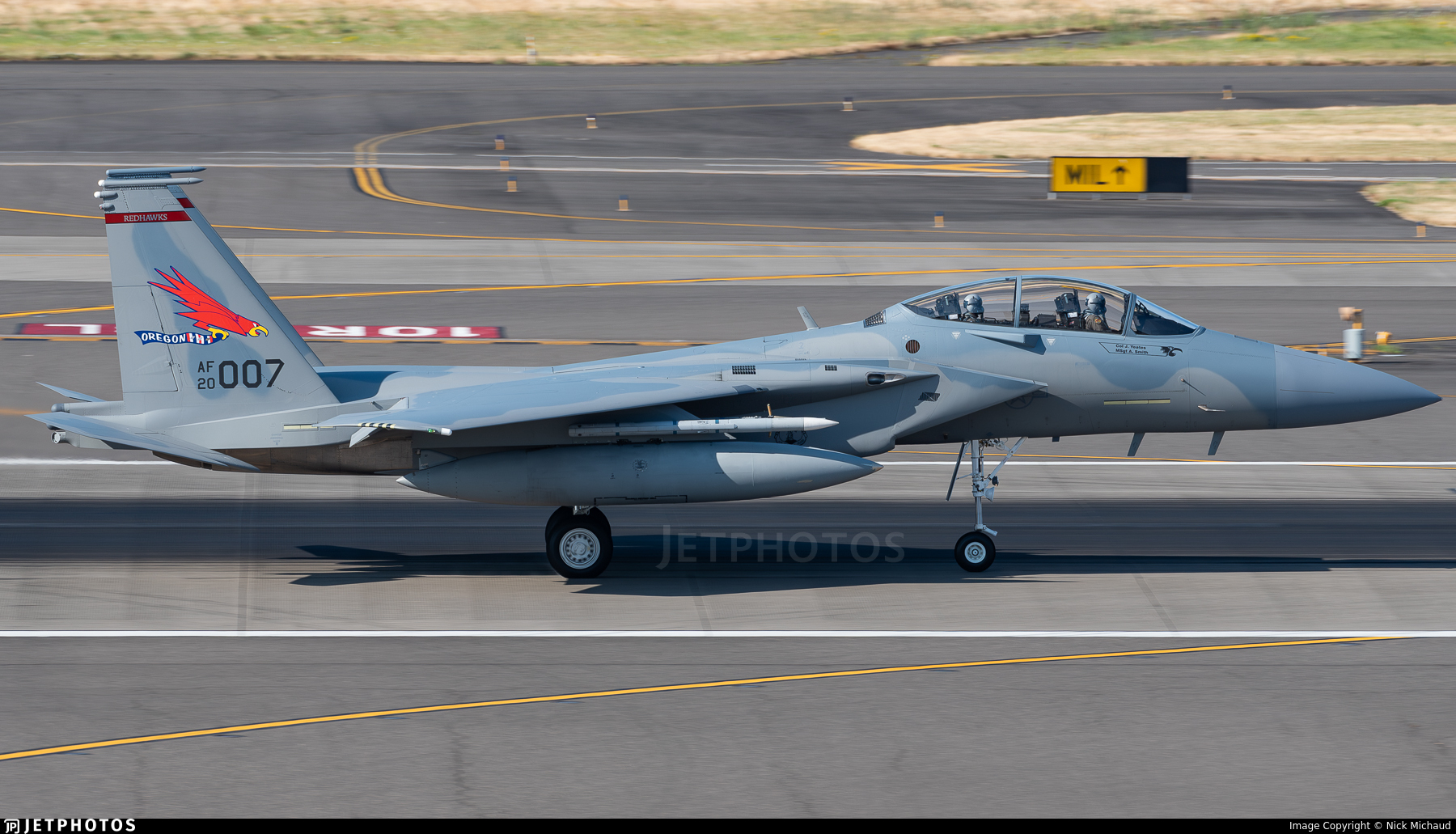 20 0007. Boeing F 15EX Eagle II. United States Air Force (USAF)
