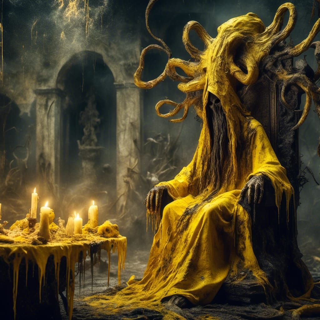 The King in Yellow God Hastur Summons Undead Pri
