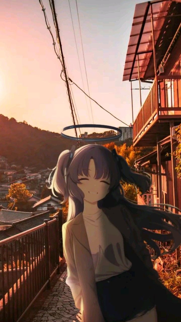 hayase yuuka blue archive wallpaper