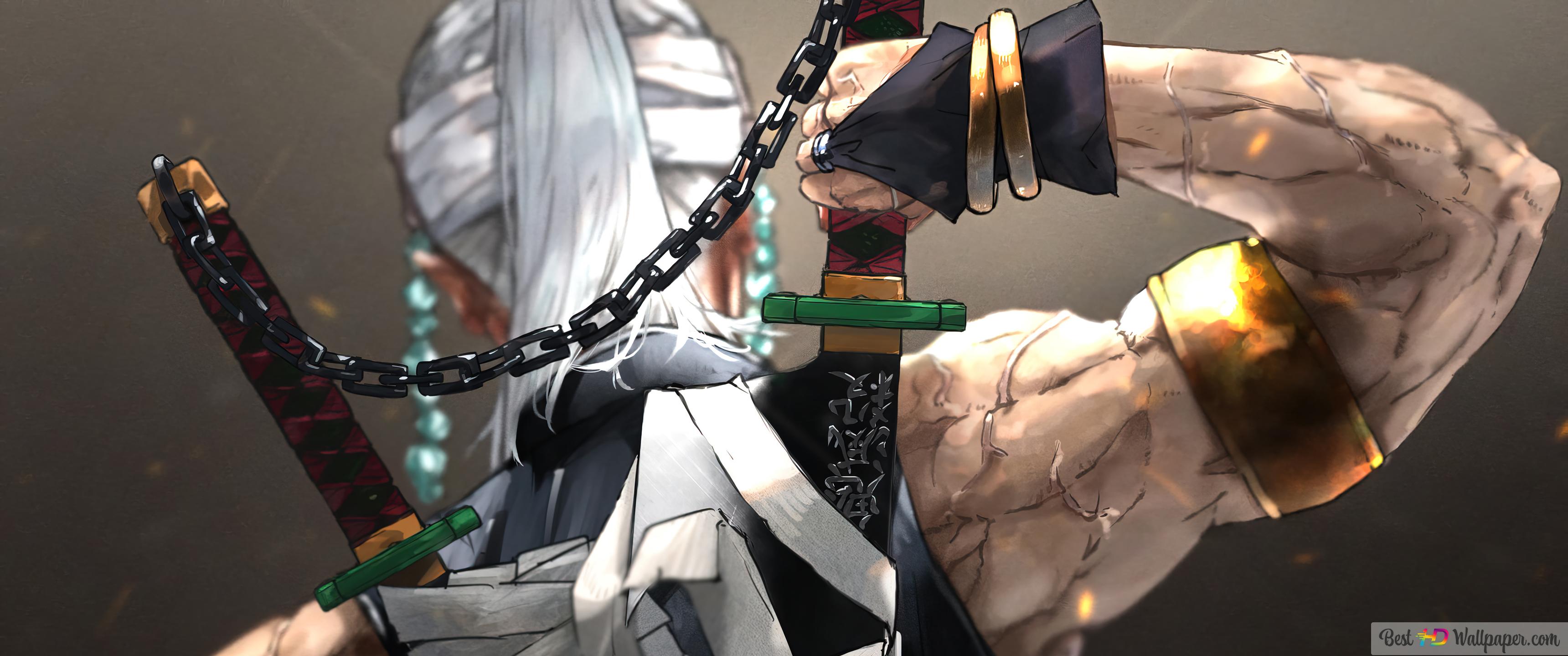 Demon Slayer Uzui 4K wallpaper download