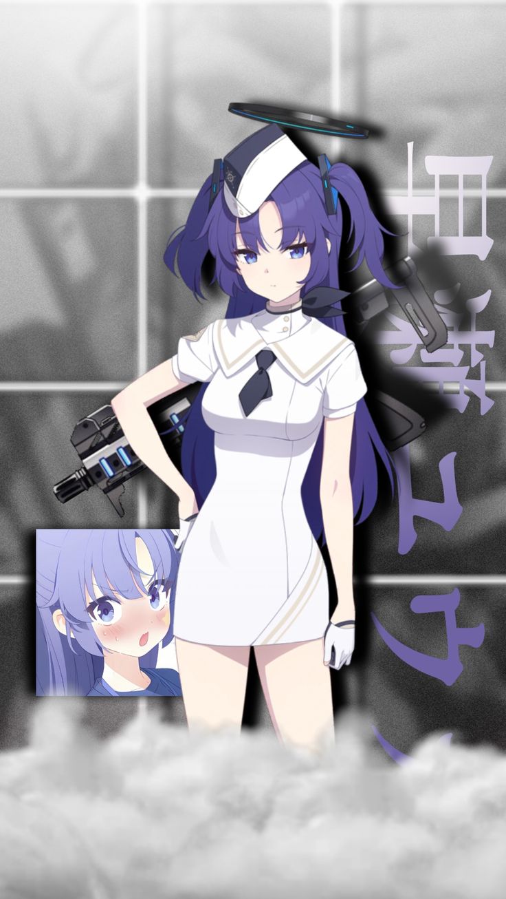 Hayase Yuuka /Blue Archive (Wallpaper)