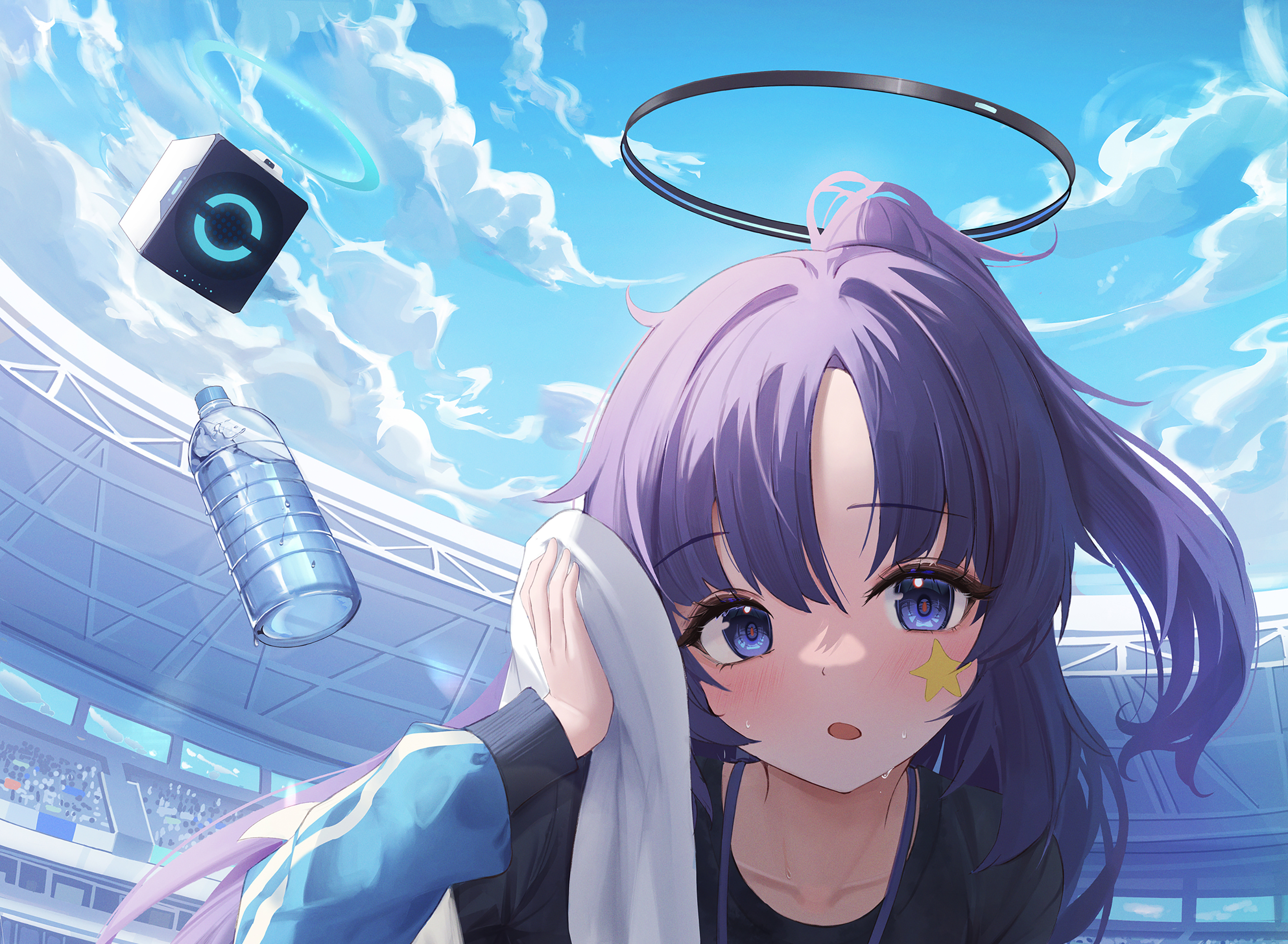 Download Hayase Yuuka Video Game Blue Archive HD Wallpaper