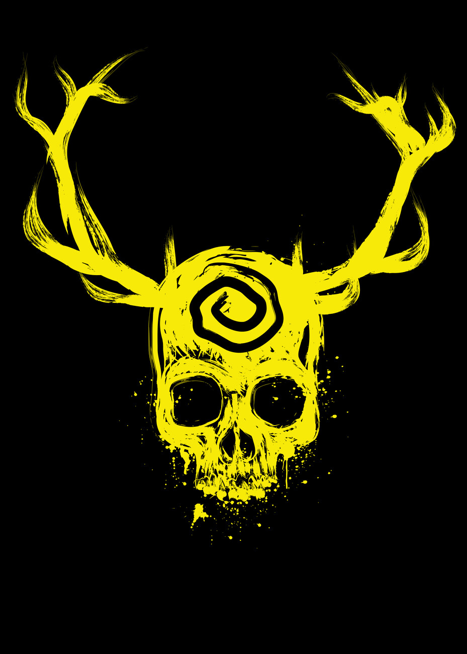 Art Print Yellow king