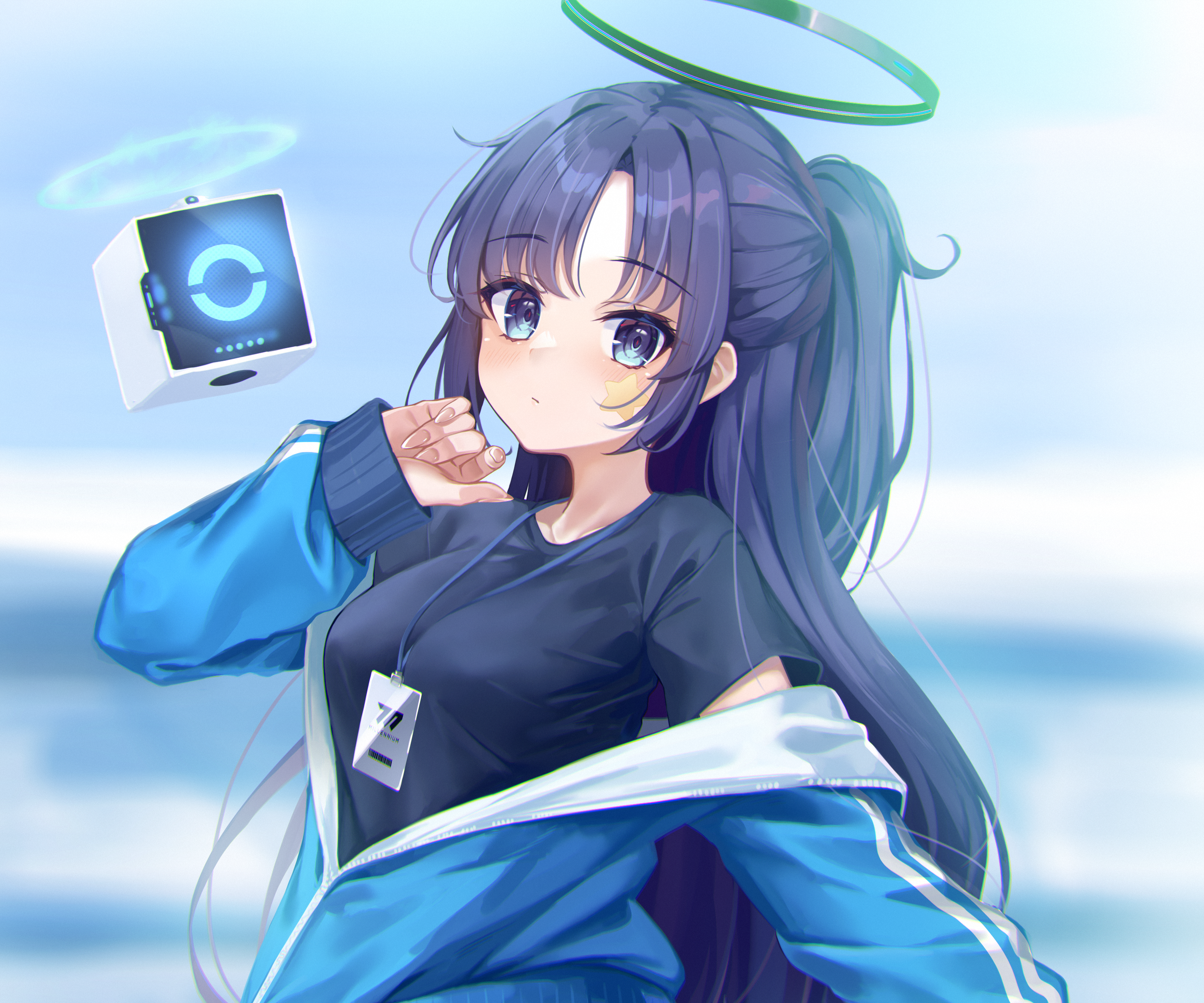 Download Hayase Yuuka Video Game Blue Archive HD Wallpaper