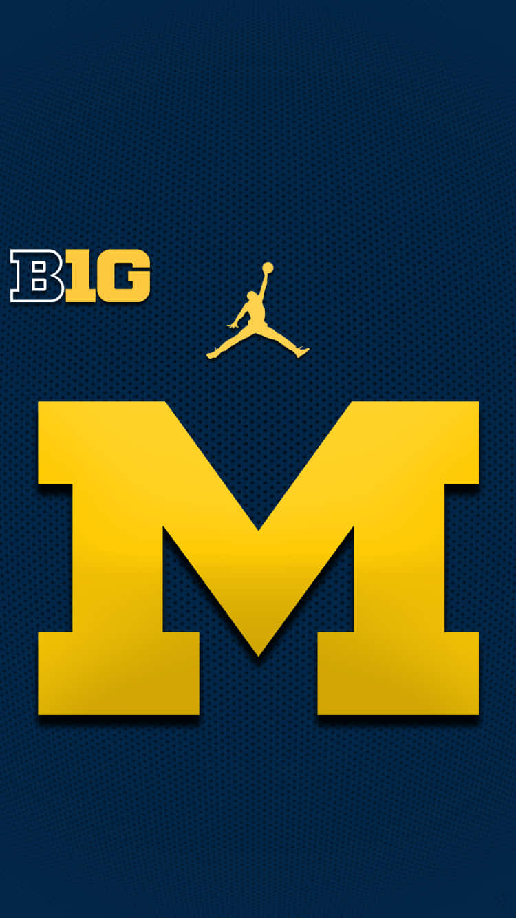 Download Michigan Wolverines Logo Wallpaper