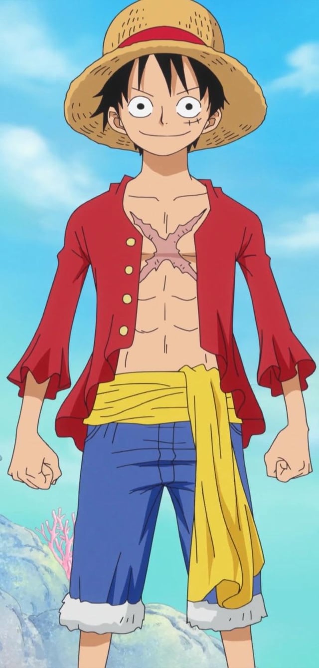 i'm at dressrosa but i've seen picture of luffy currently, and like why does he wear a cape? did he just become a yonko and decide he had to wear a cape