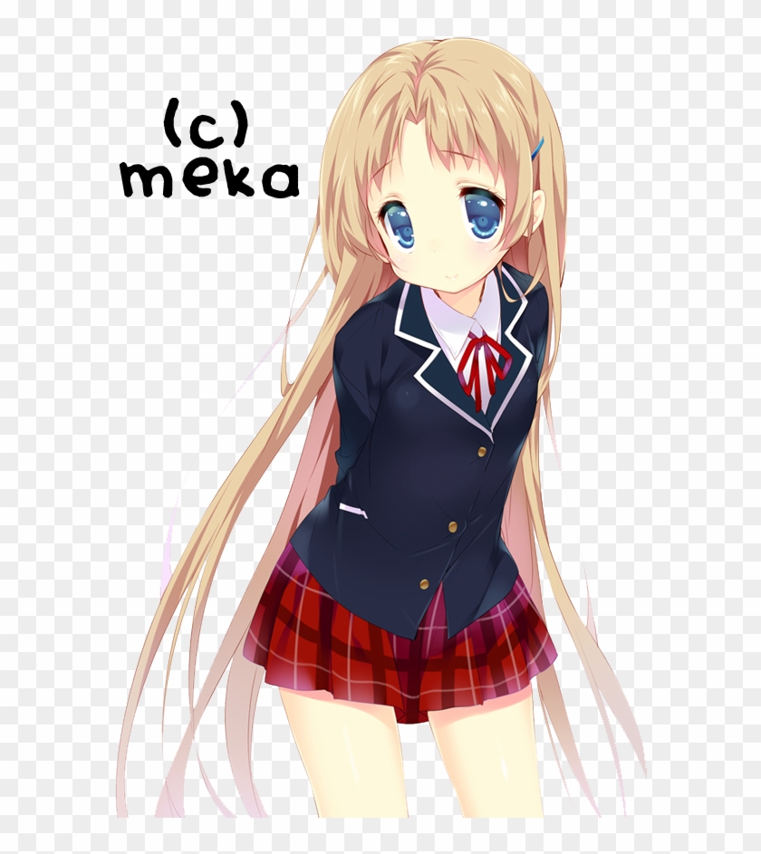 Sanae Dekomori Render By Meadowmew Sanae Png Transparent PNG Clipart Image Download