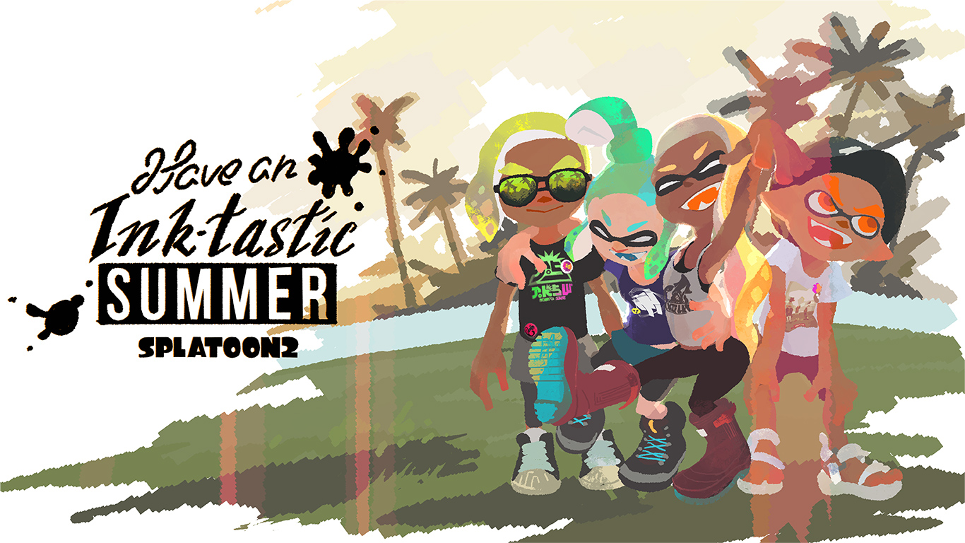 Nintendo shows an impressive speedrun of a Splatoon 2 level, new wallpaper