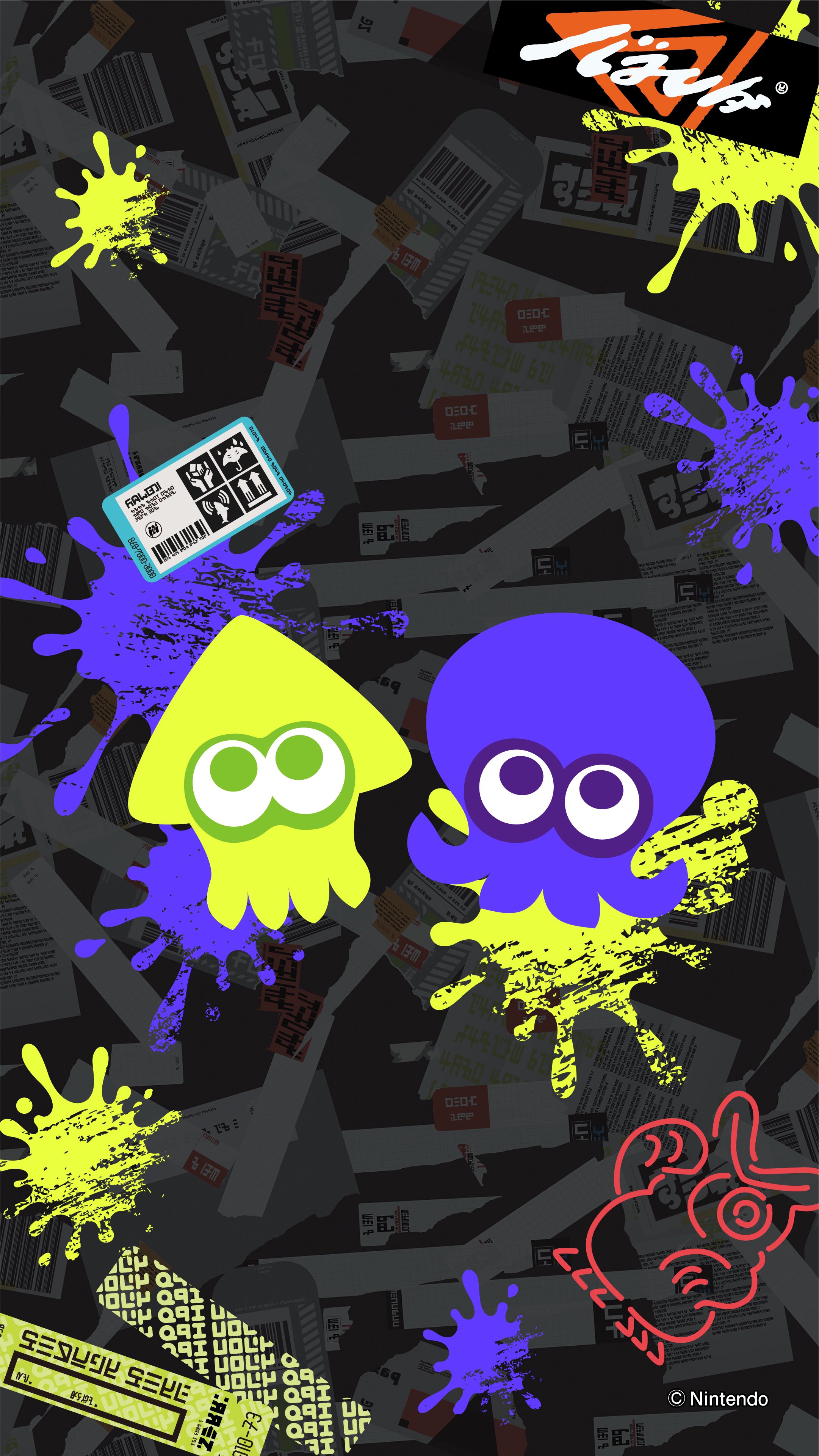Kyle McLain Collection Of Splatoon 3 Wallpaper That You Can Only Get By Checking In At 7 11 Stores Across Japan. Enjoy!