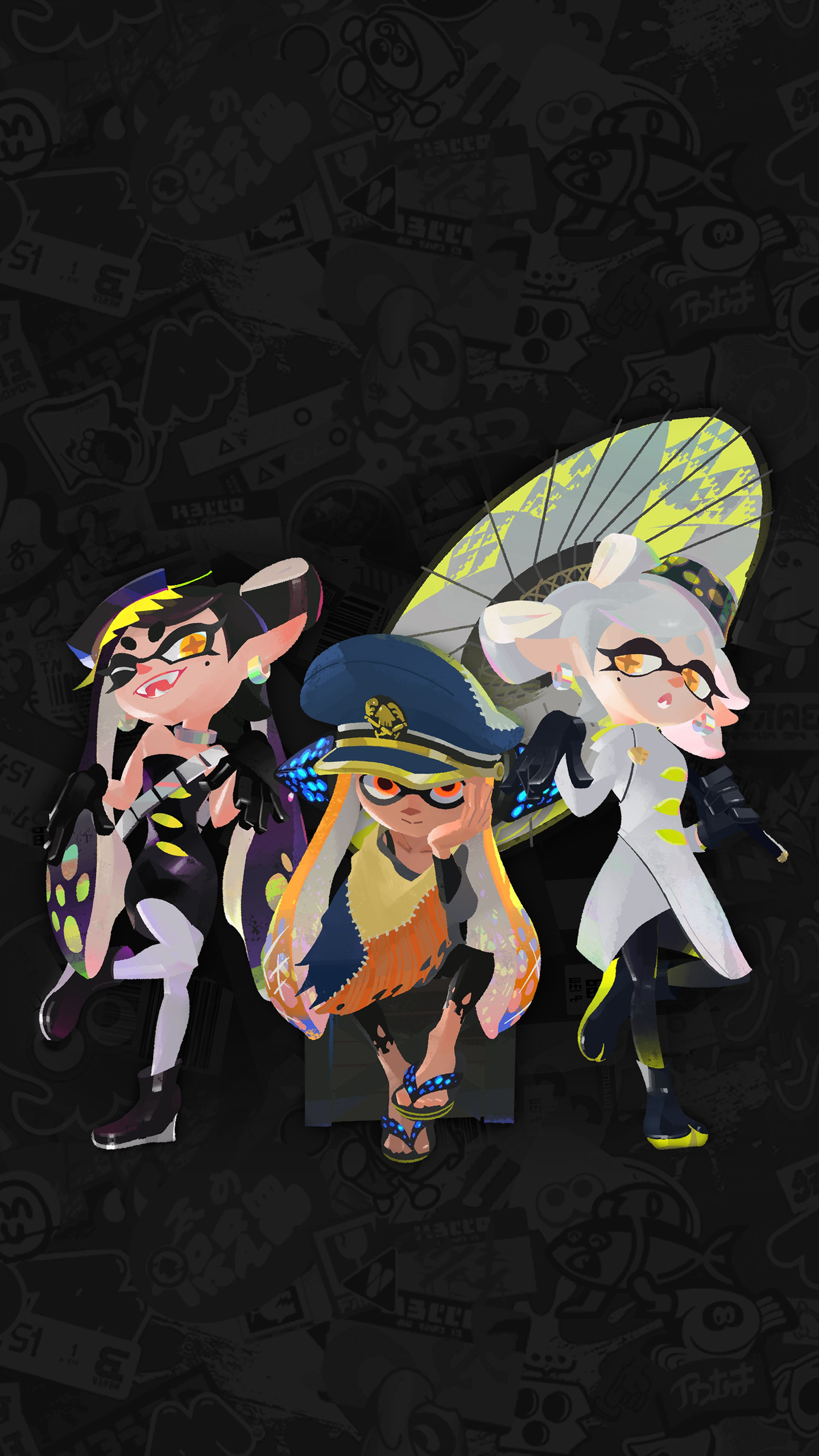 Splatoon 3 Artwork Version 3 Wallpaper with Monocle