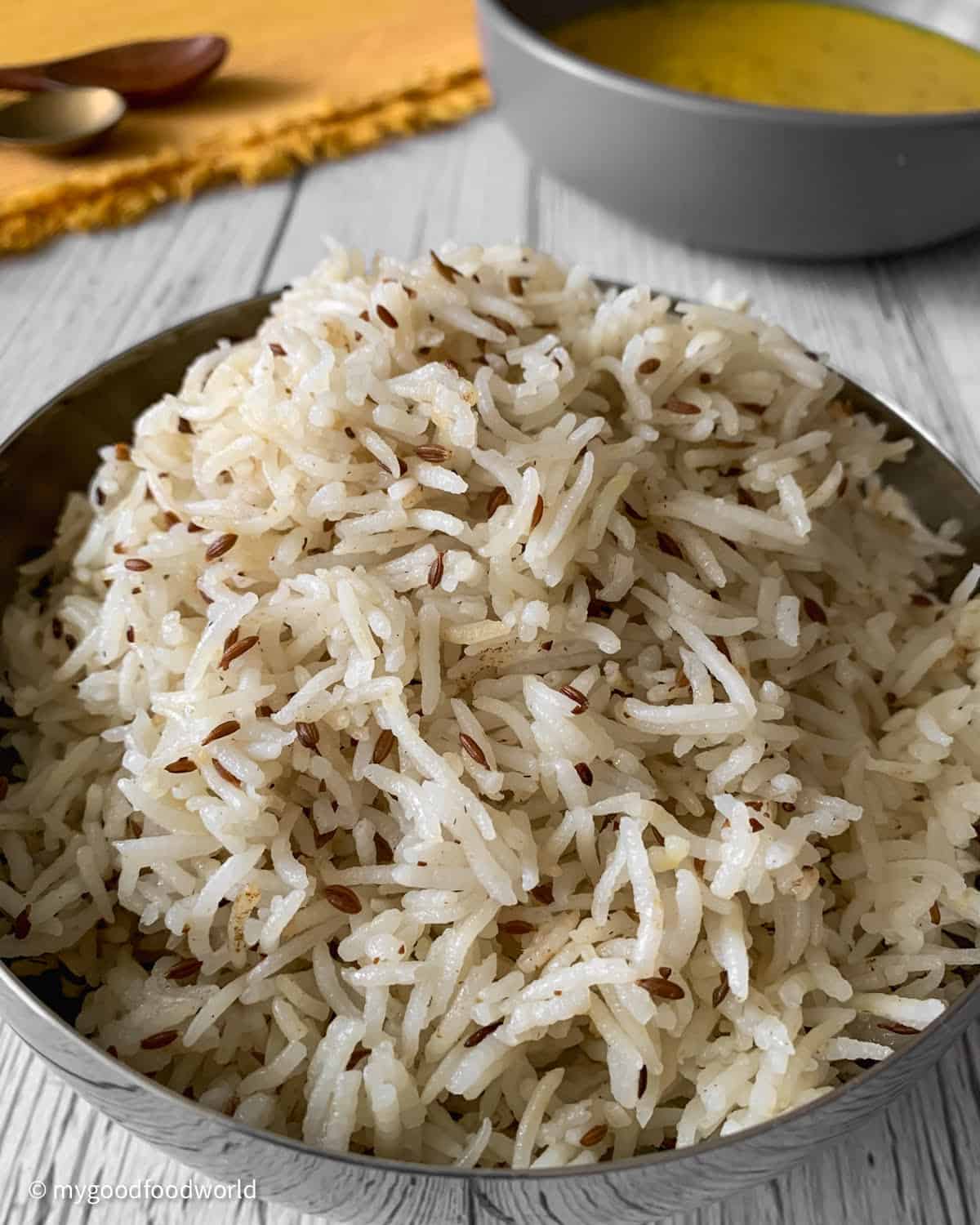 Stovetop Jeera Rice: Easy Indian Cumin Rice Recipe