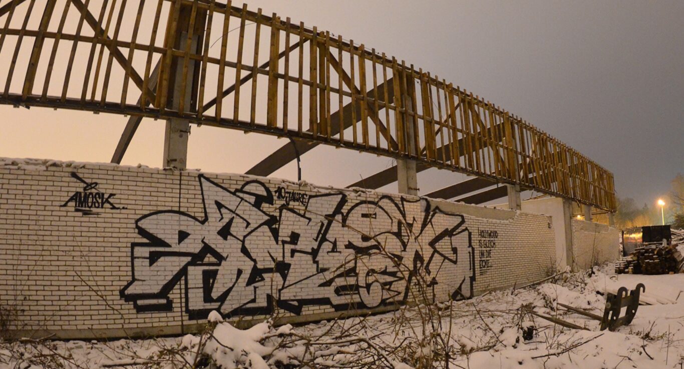 Amosk and Mural Artists. Throw Up Magazine