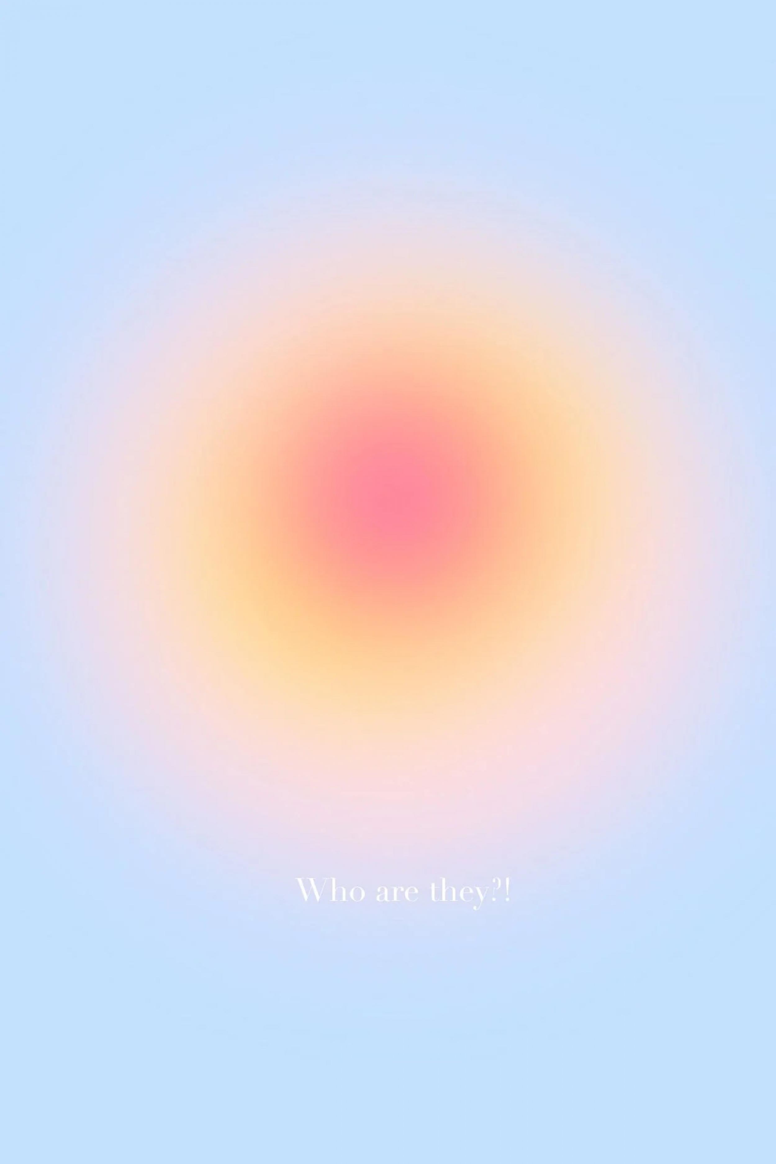 Circle Radial Gradient Who Are They Quote