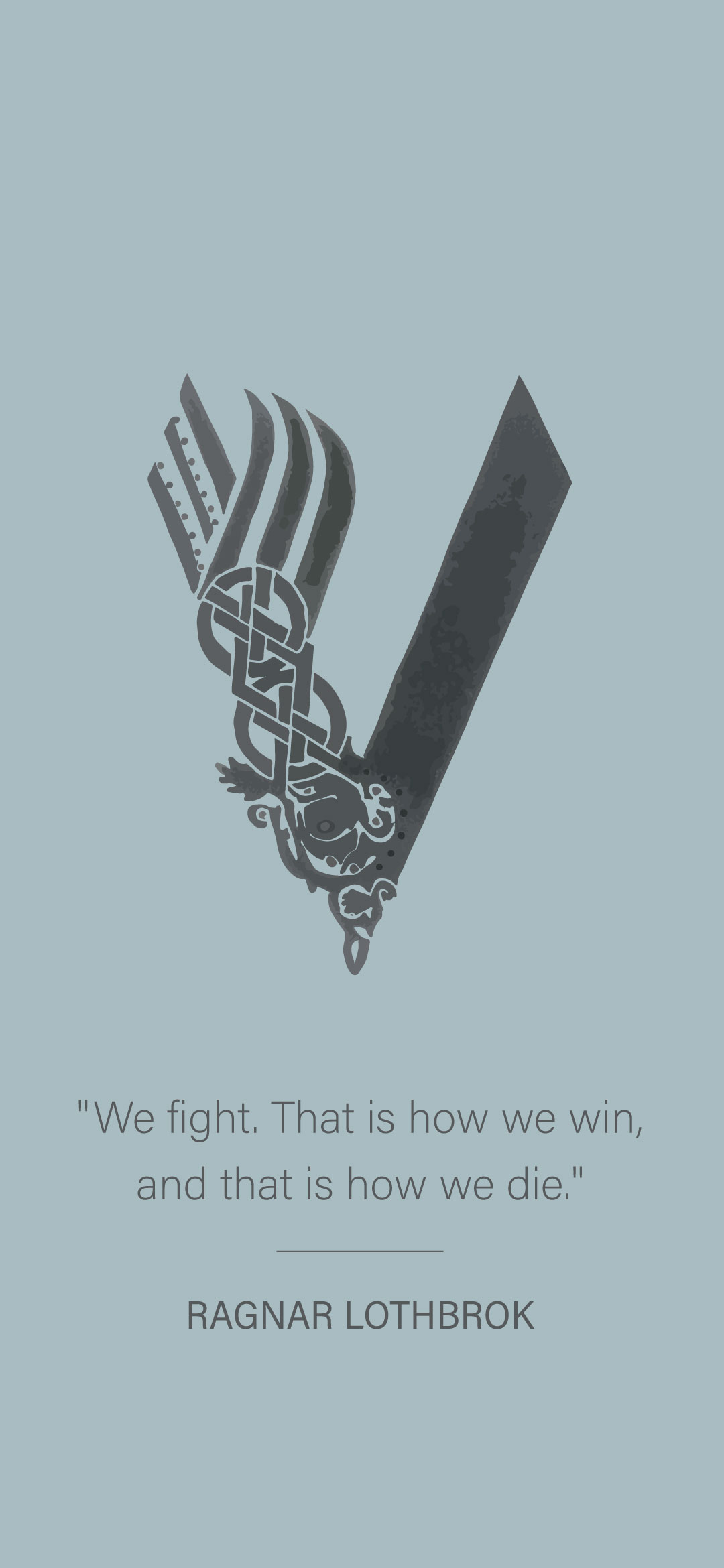 Ragnar Minimalistic Wallpaper! [no spoilers]