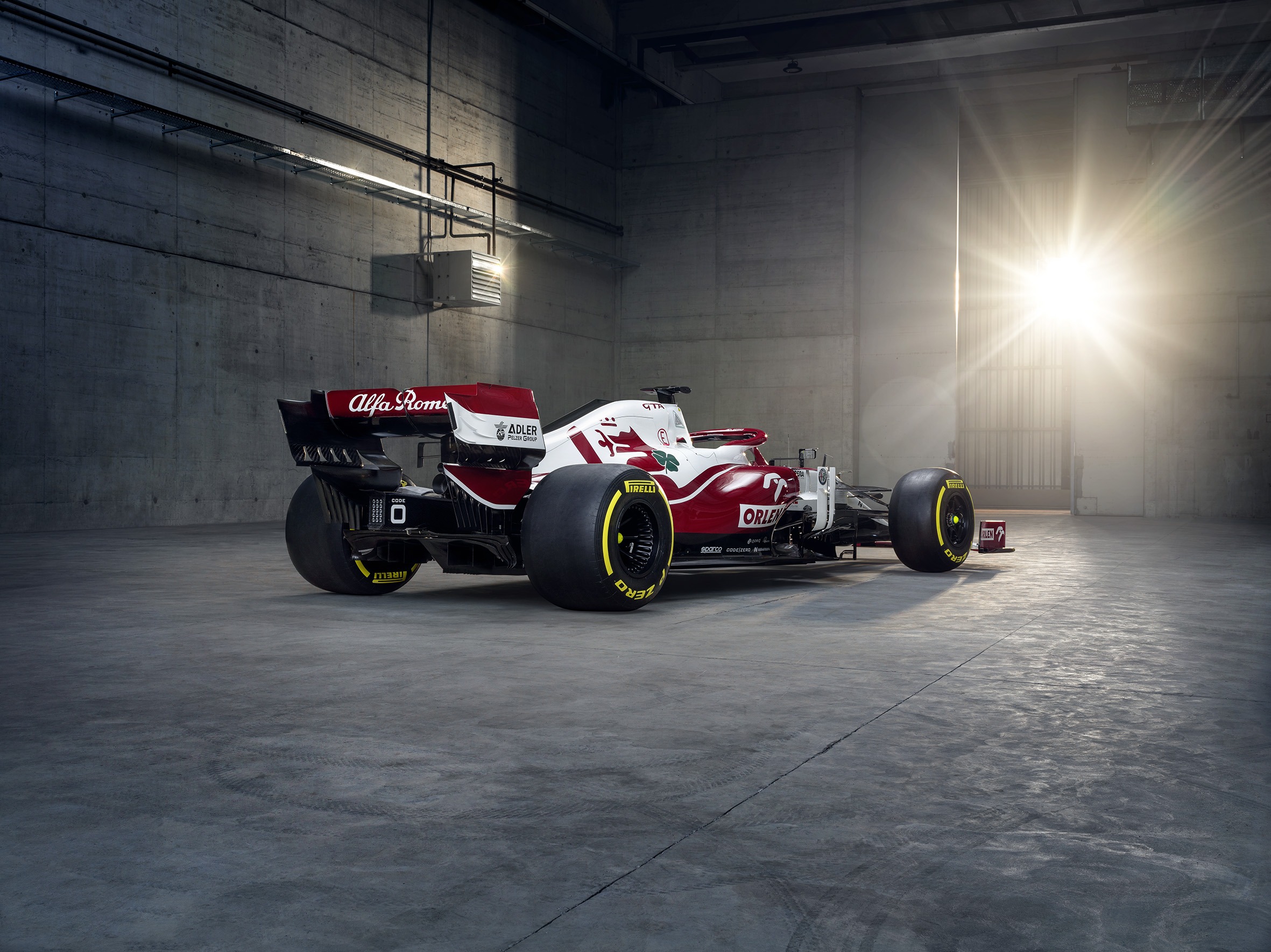Alfa Romeo Racing C41 F1 Car launch picture