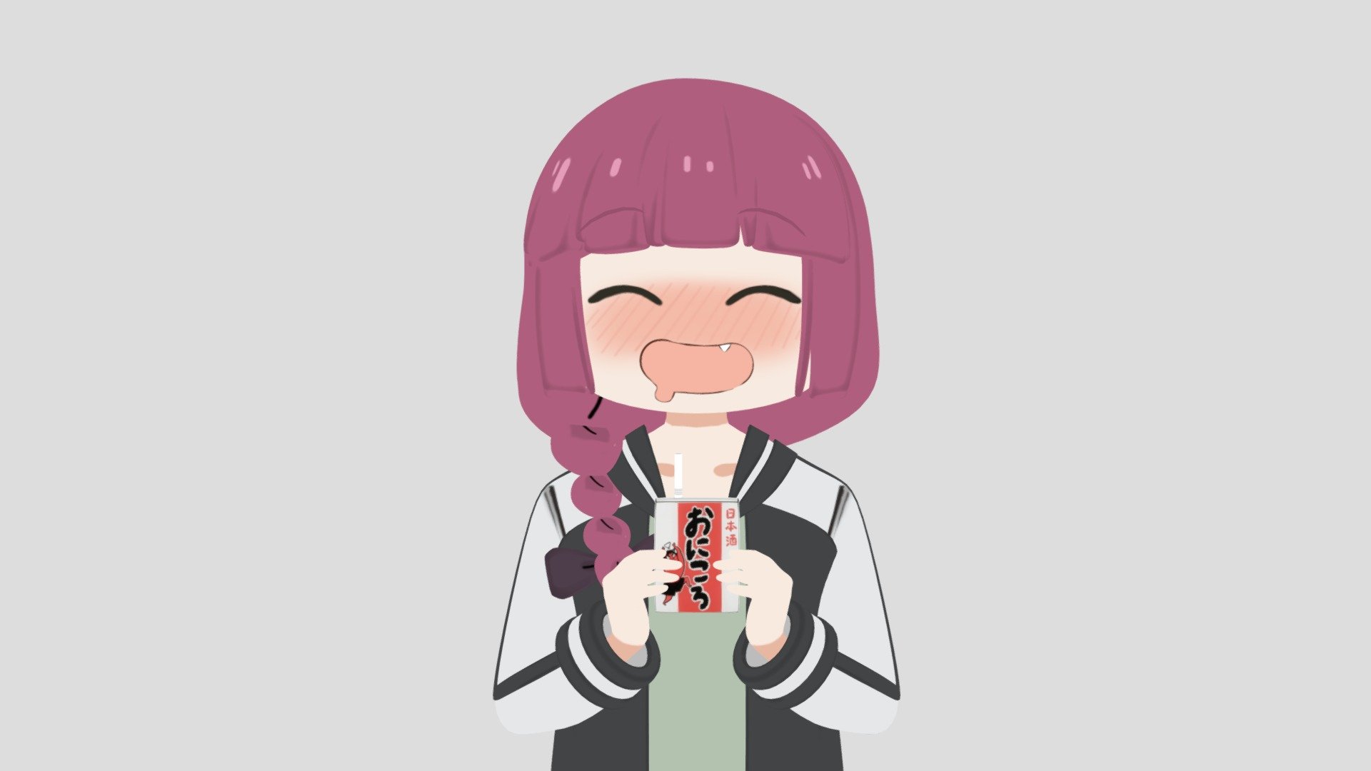 BOCCHI THE ROCK! Hiroi Kikuri Happiness cycle Free 3D model by sjzh.hua [848f824]