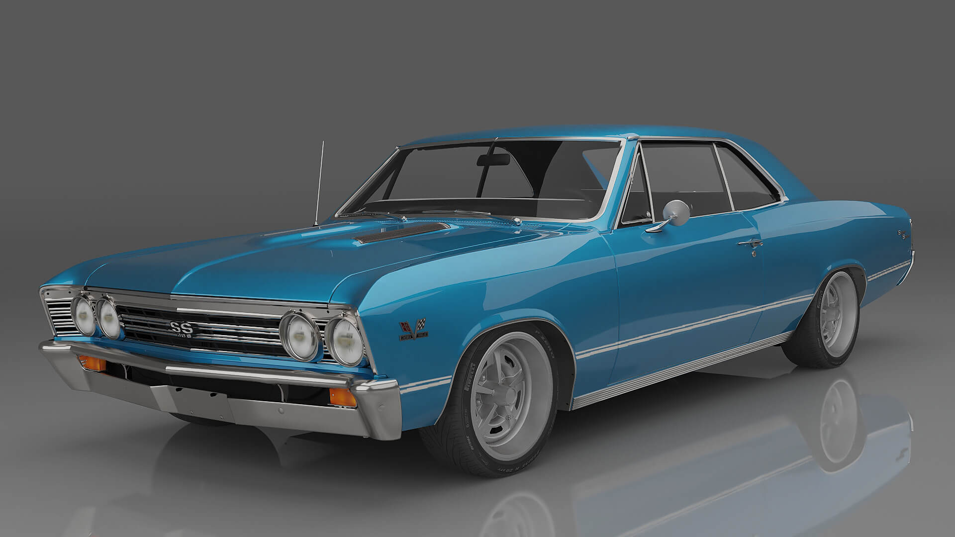 Chevrolet Chevelle SS 396 3D Model
