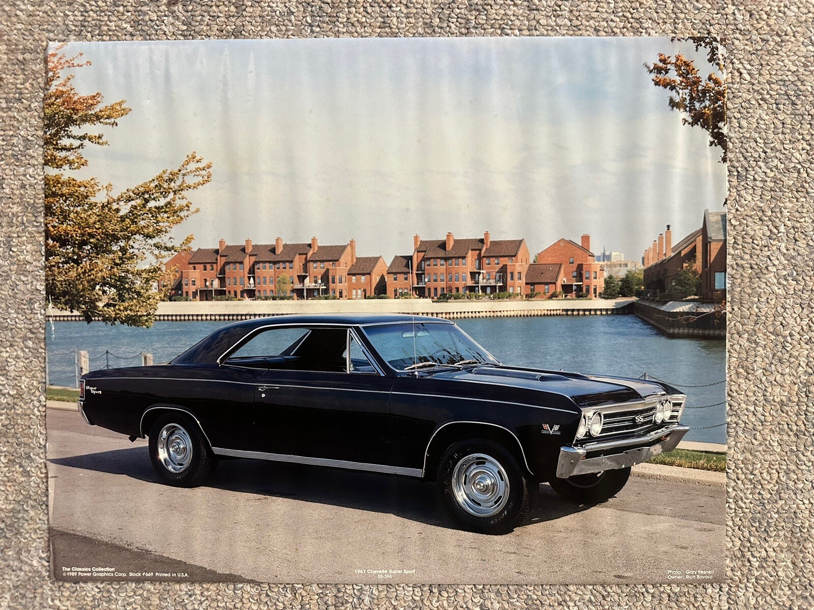 Power Graphics 1967 Chevy Chevelle SS 396 16x20 Poster 1989