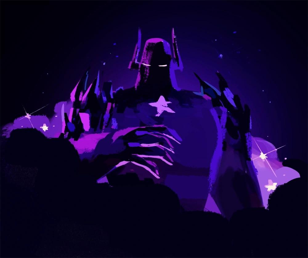 Nightmare Knight from Cucumber Quest