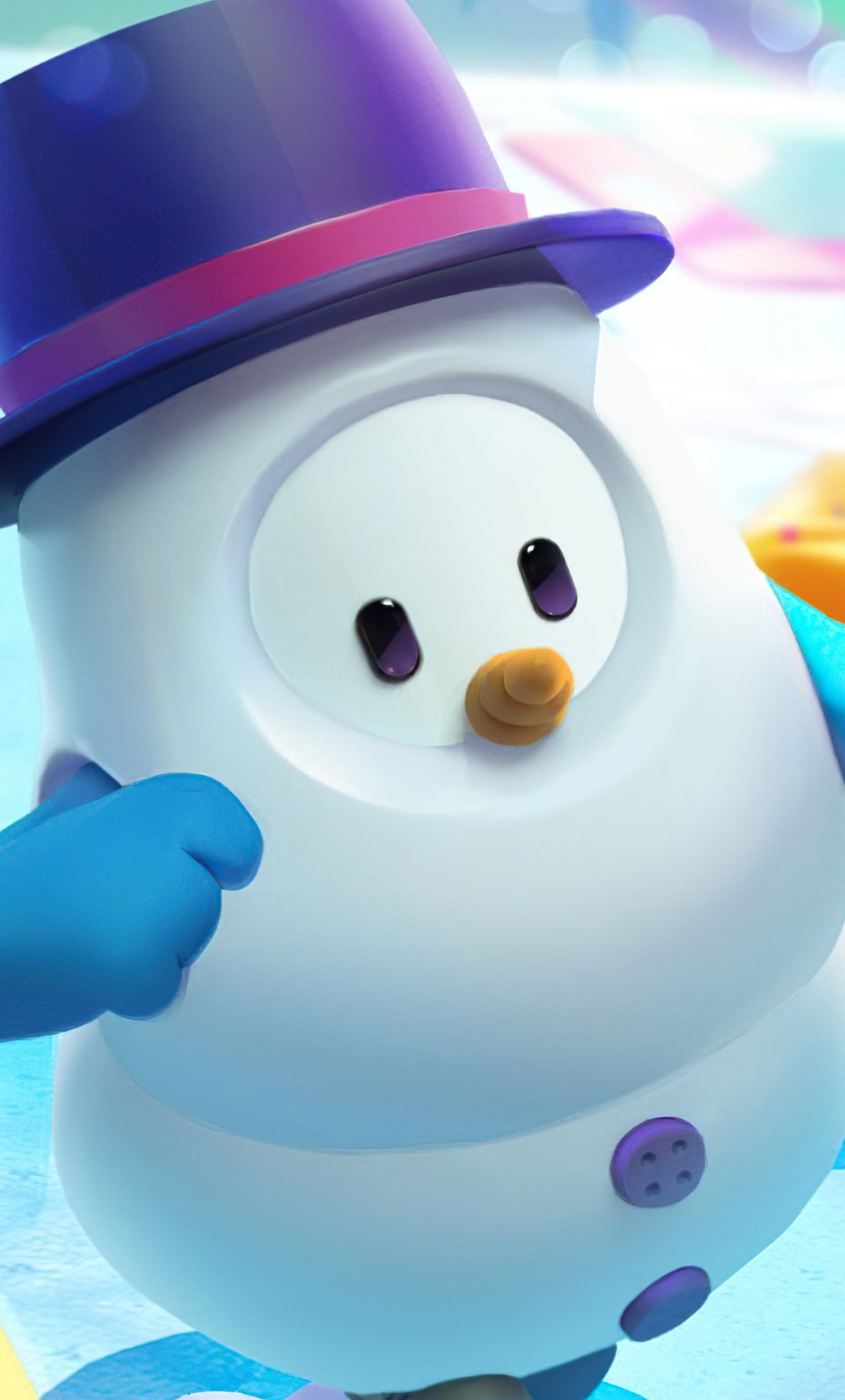 Fall Guys Season 3 Winter Knockout 4k iPhone , HD 4k Wallpaper Image, Background, Photos and Picture