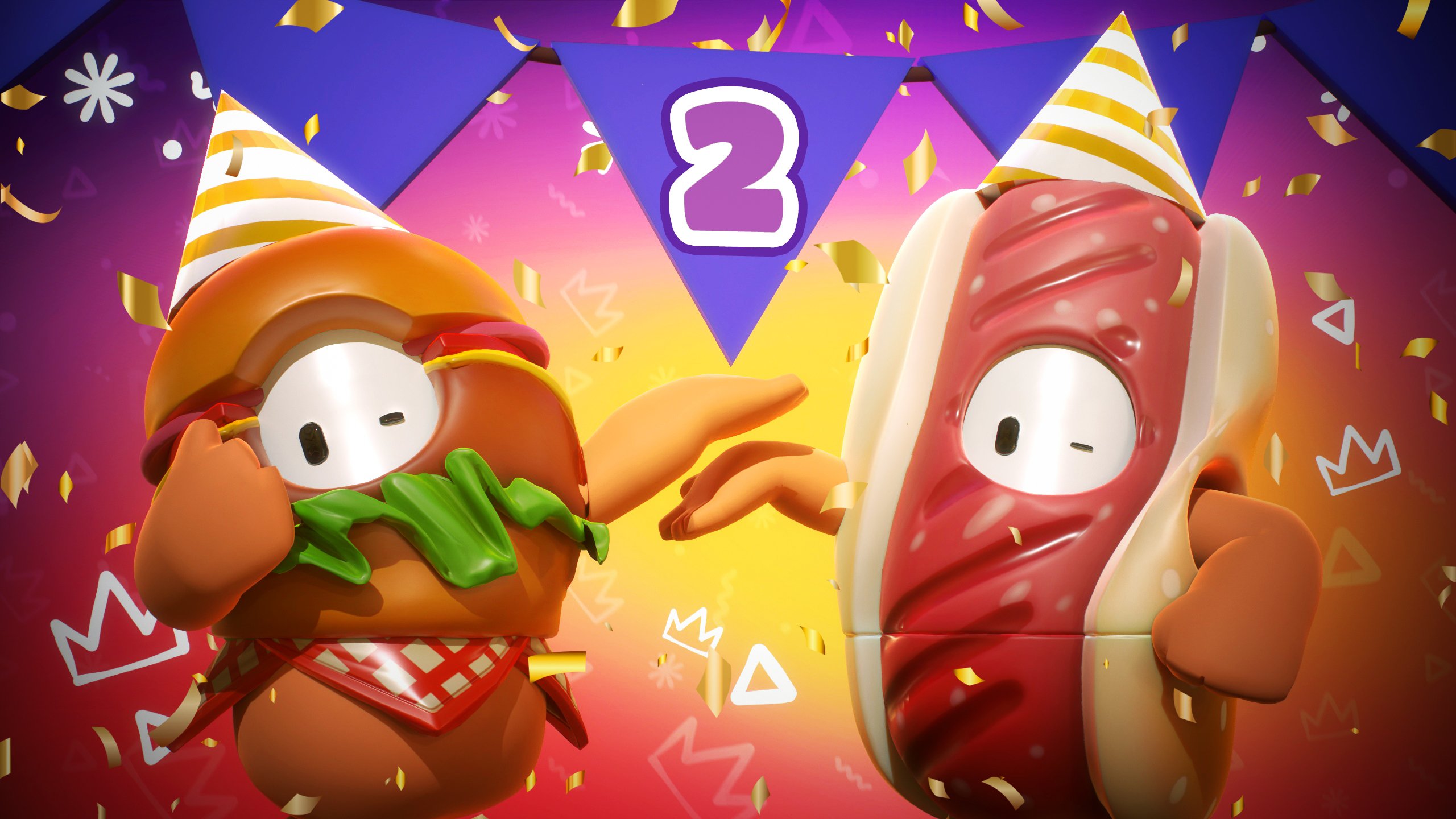 Fall Guys days until. BIG STREAMUS 2, THE DABBENING