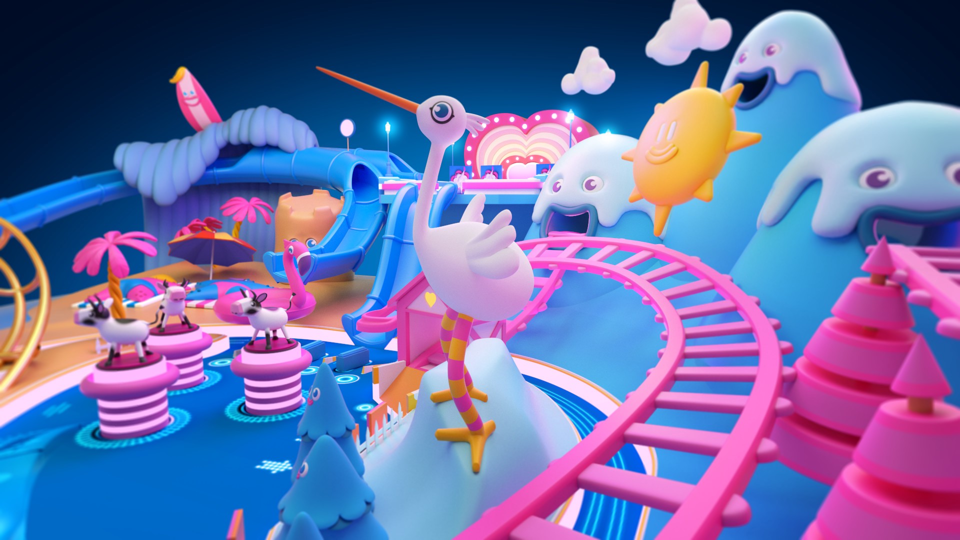 Cloudy Park Ouigo GAMES Game Development World Championship