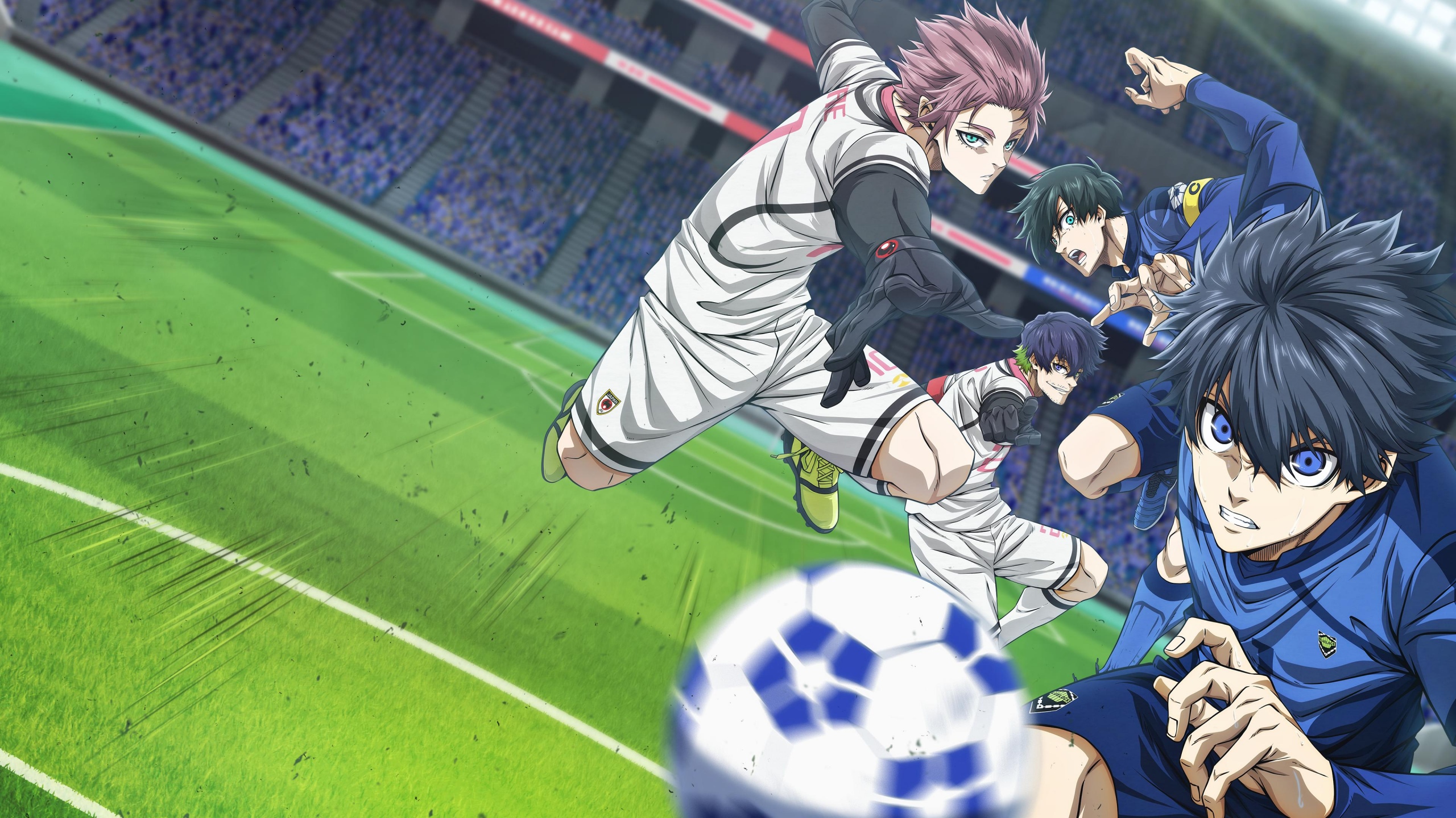 Blue Lock VS. U 20 Japan Wallpaper 4K, Poster, Sae Itoshi