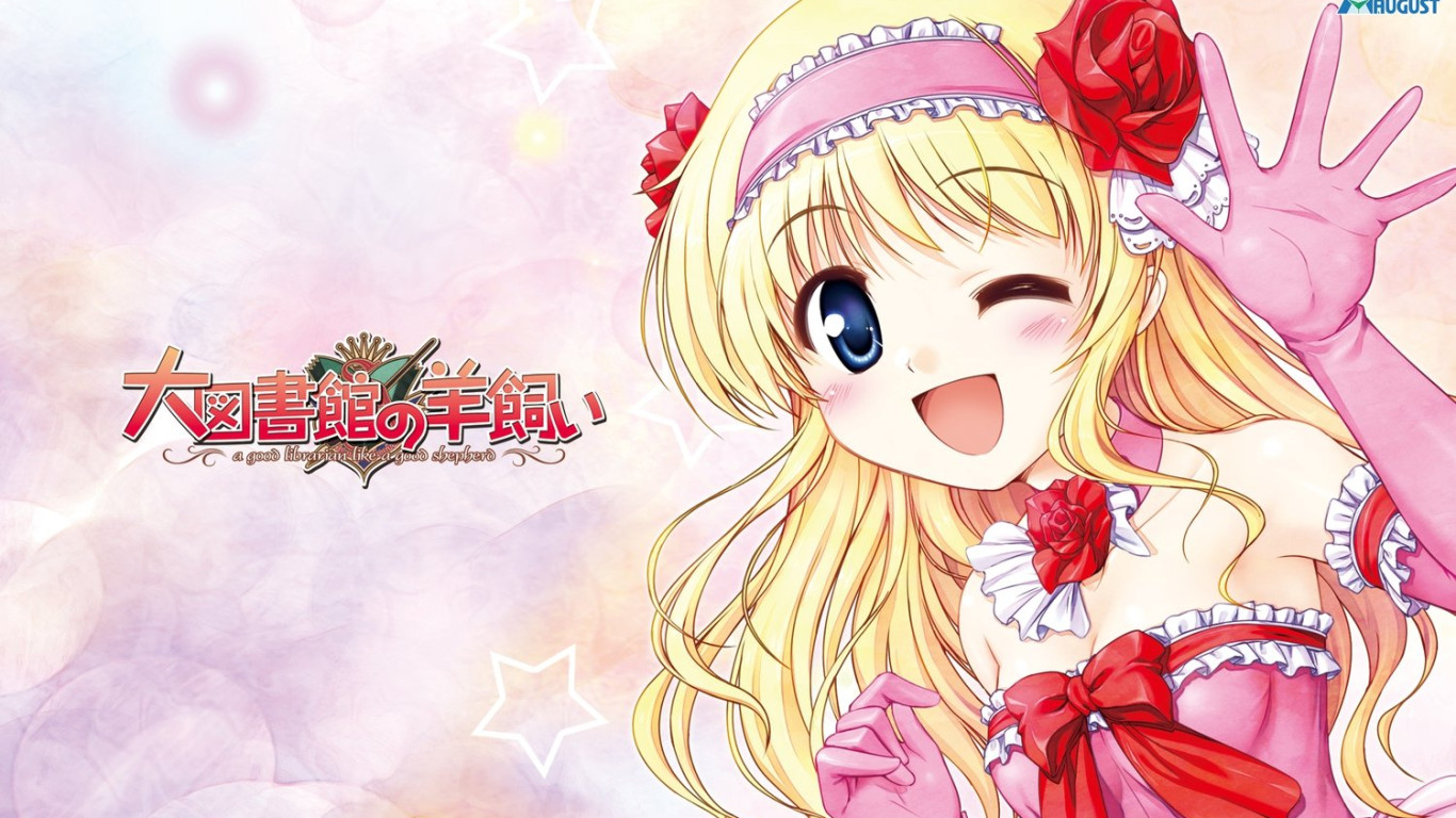 Daitoshokan No Hitsujikai Video Game Background Wallpaper 108024