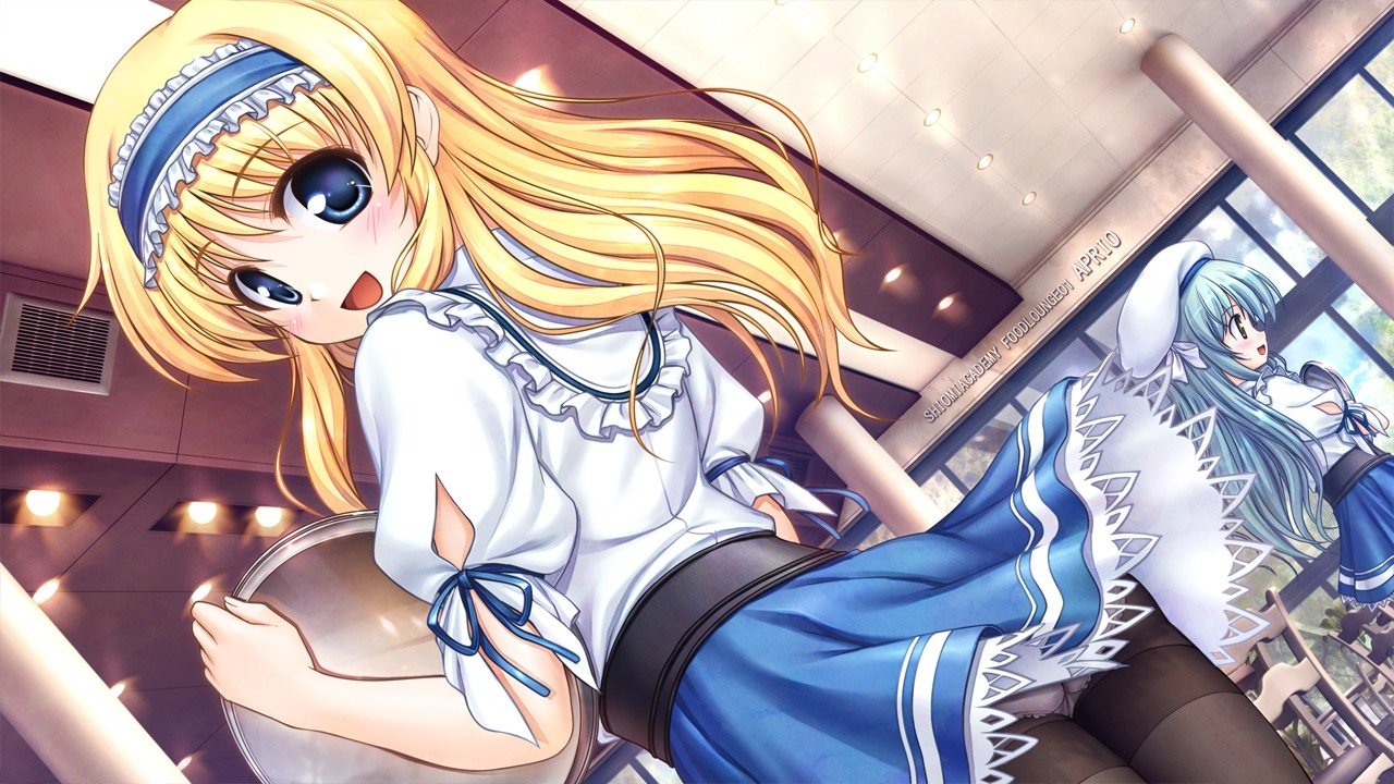 Daitoshokan No Hitsujikai Video Game Widescreen Wallpaper 108034