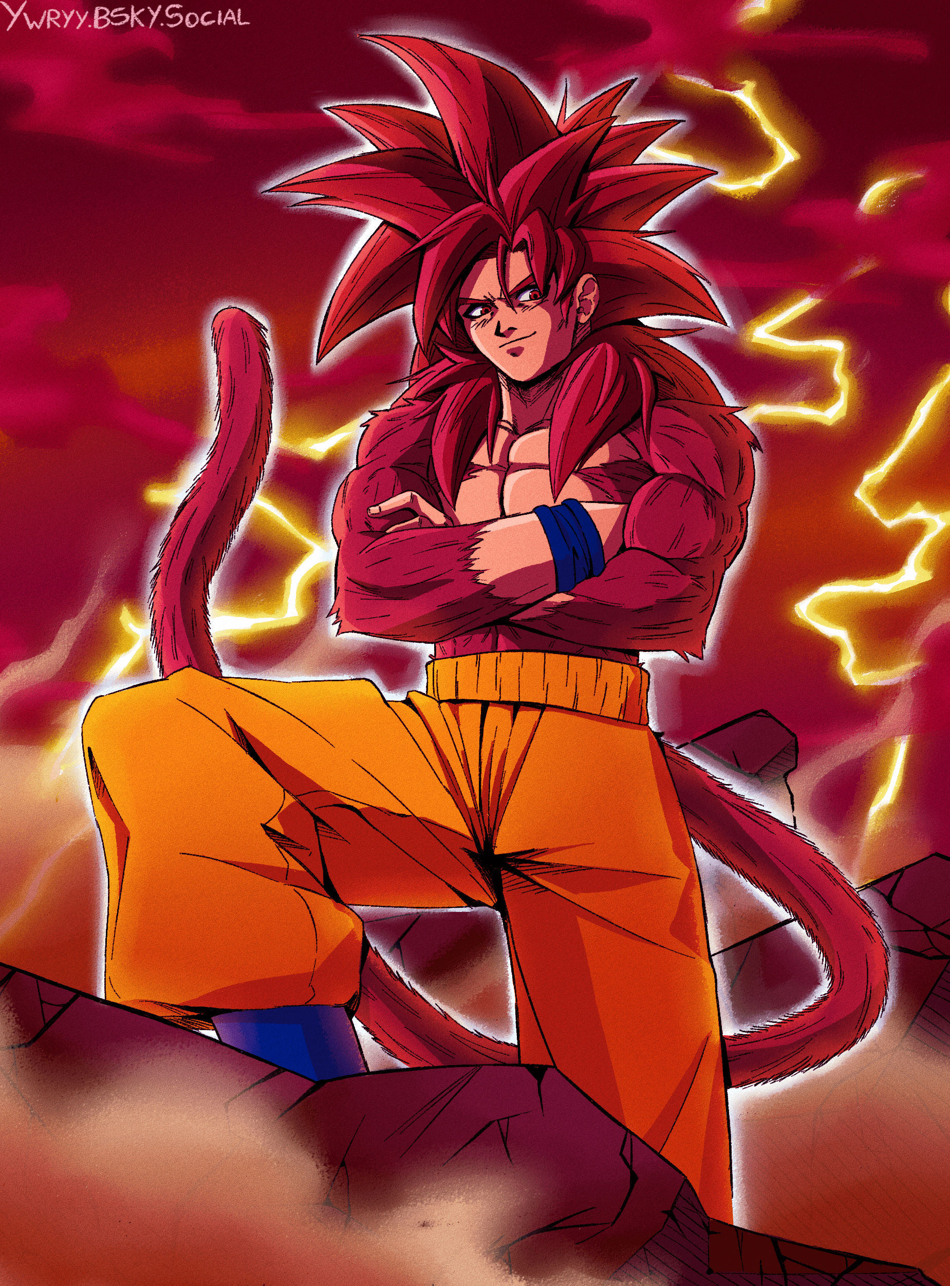 OC Goku Daima. (I don't know if this is still a spoiler)