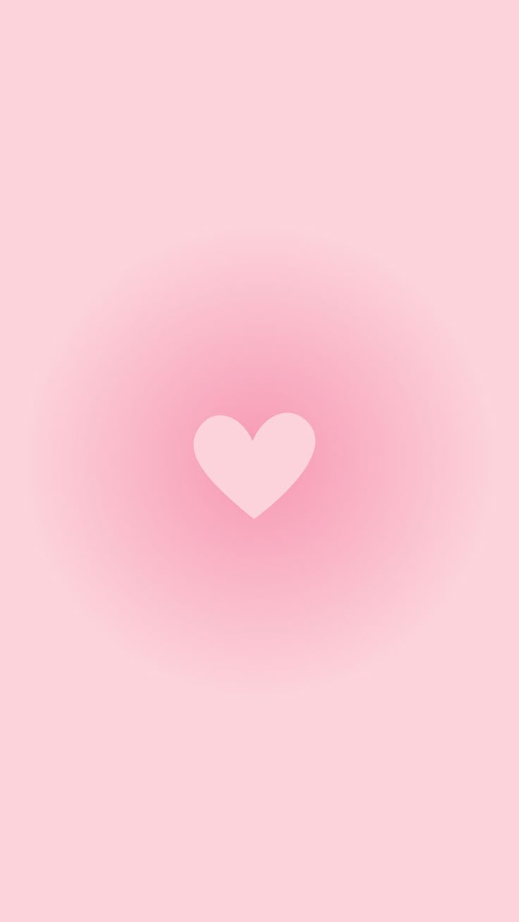 pink aura heart wallpaper