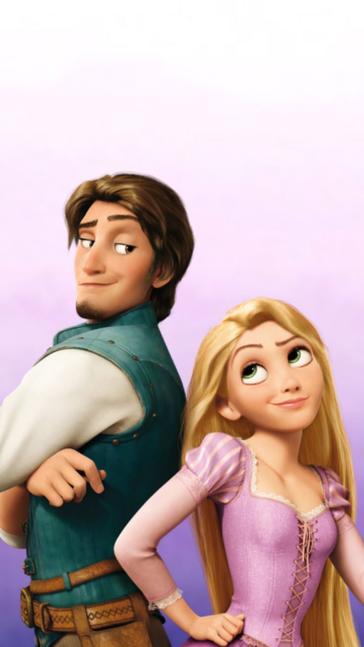 Rapunzel & Eugene from Tangled.. phone wallpaper
