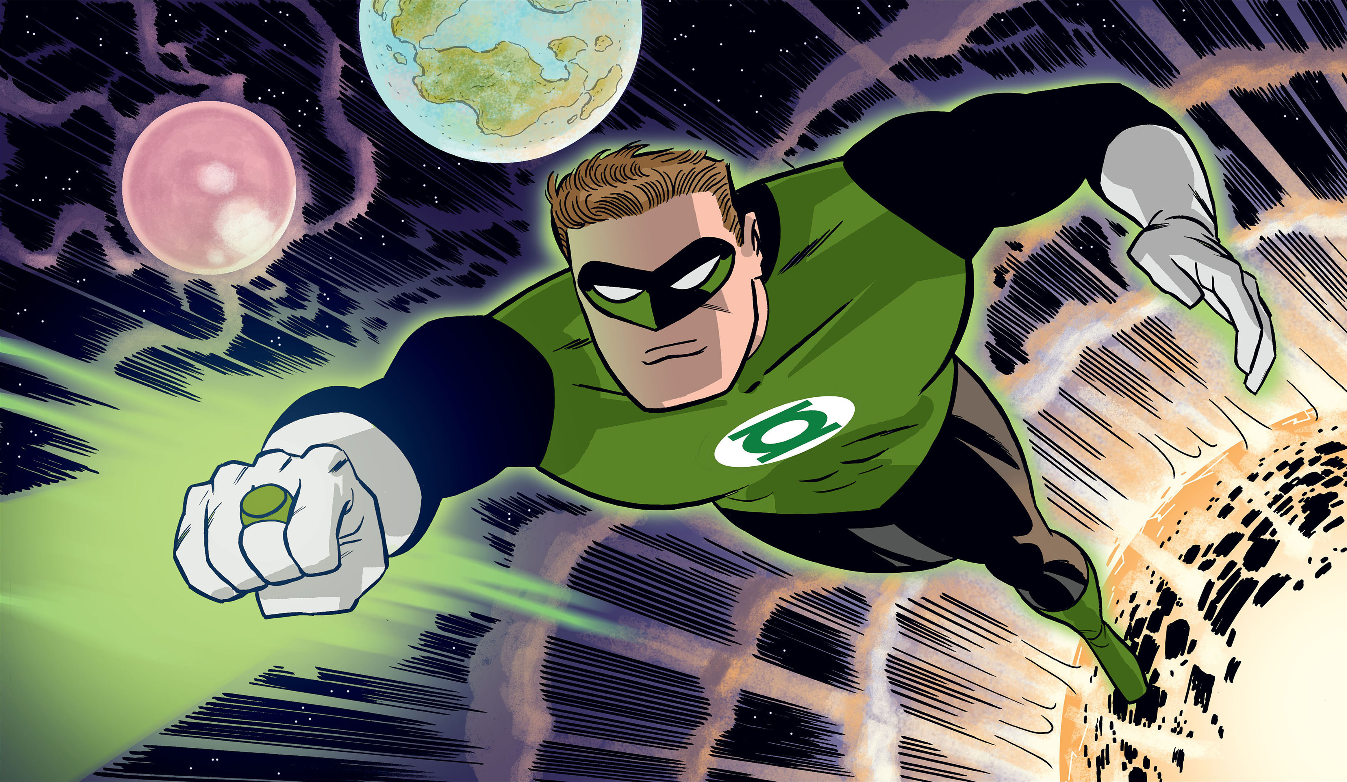 Download Comic Green Lantern 4k Ultra HD Wallpaper