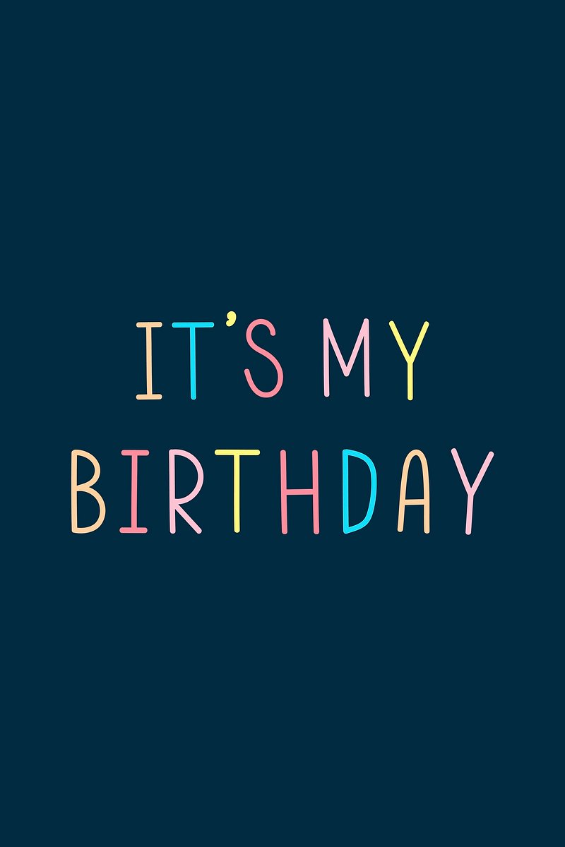It's My Birthday Image Wallpaper