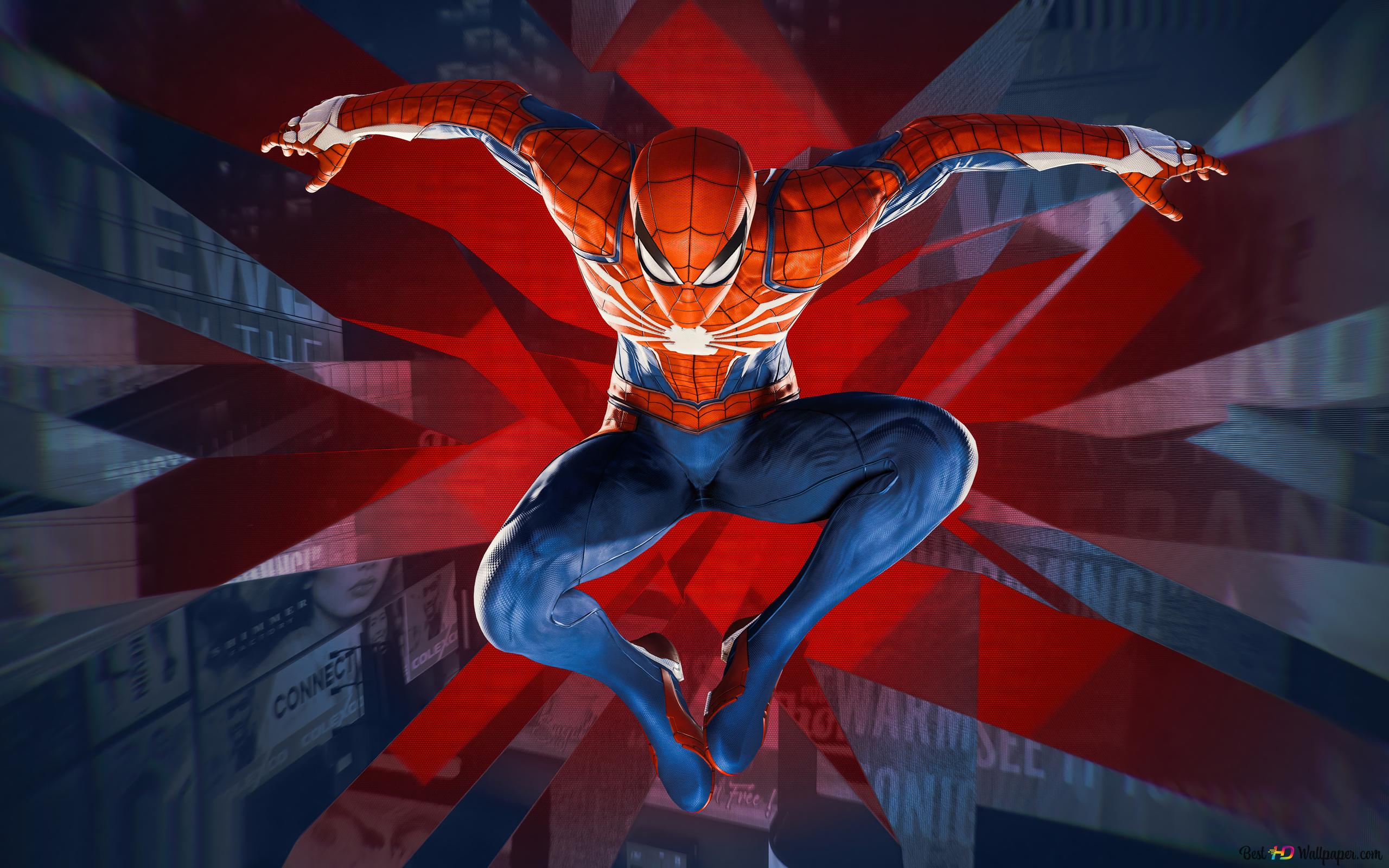 Spider Man Ps5 Marvel Video Game 8K Wallpaper Download