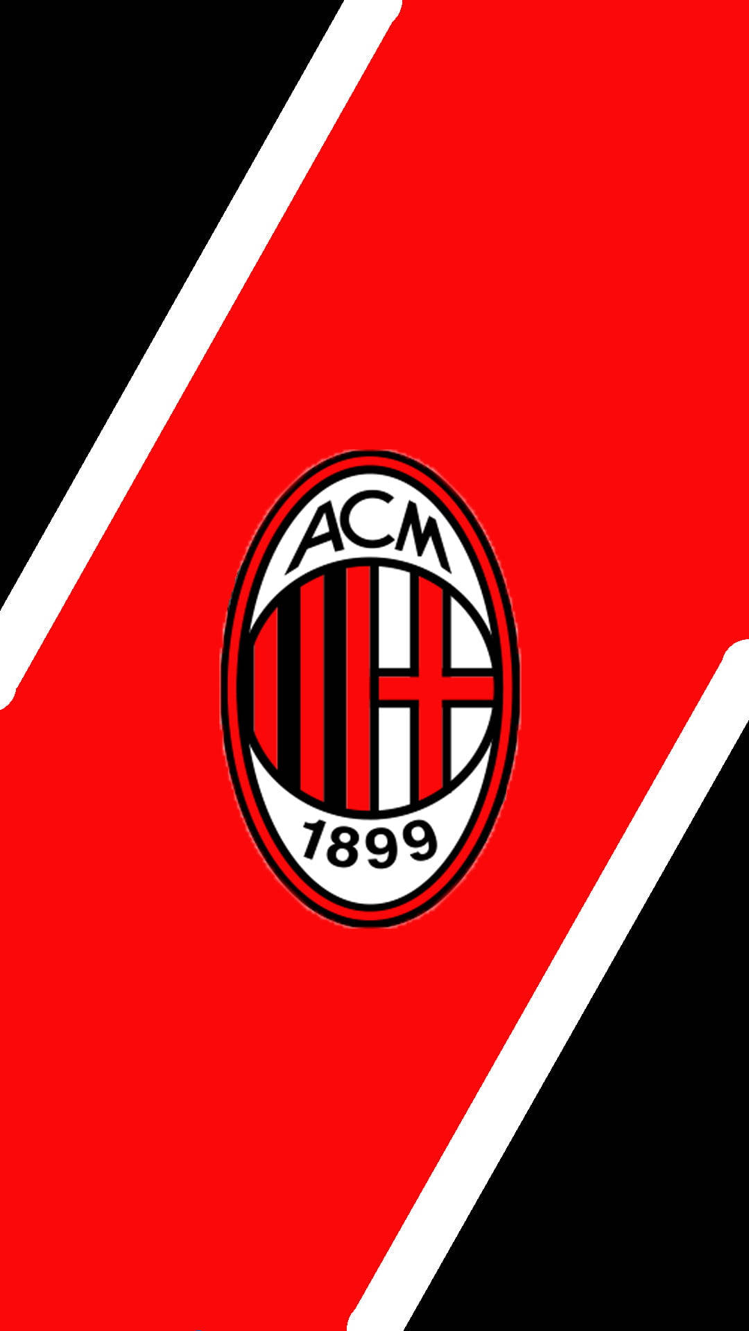 Download Bold Red AC Milan Wallpaper