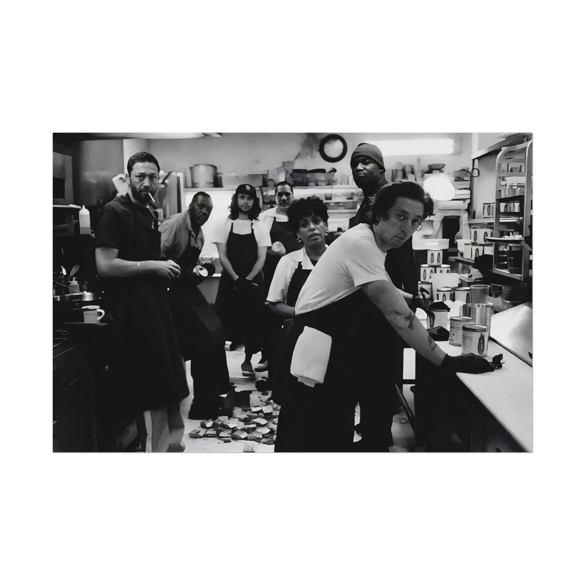 The Bear TV Show Poster, Jeremey Allen White The Beef Restaurant Print (14x11): Posters & Prints