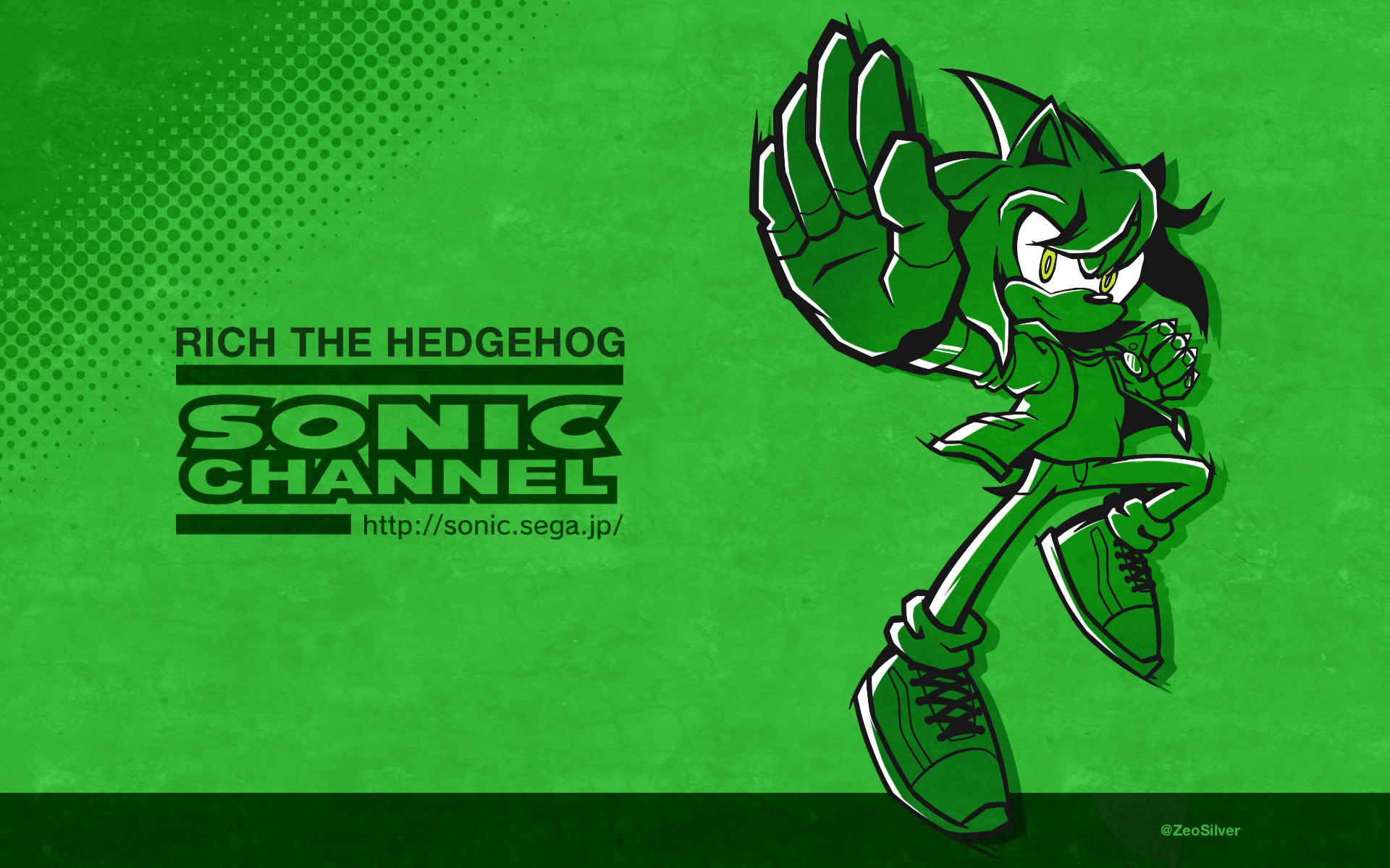My friend ZeoSilver drew this Sonic Channel Banner of my OC! I love it!