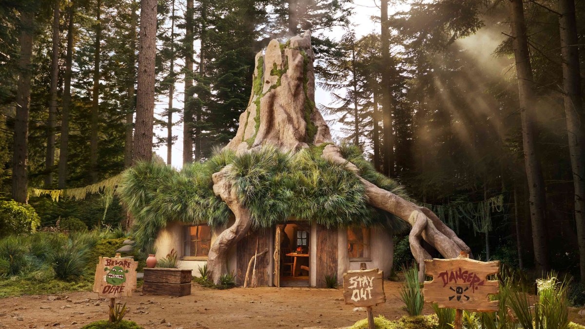 Shrek's Swamp is available on Airbnb. Here's how to book a stay