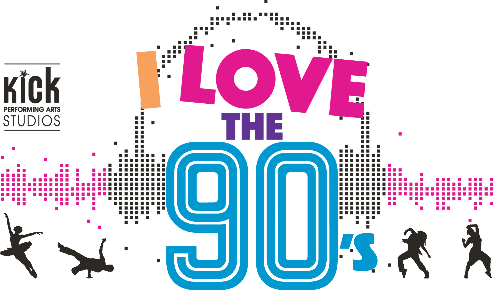 Download 90s Love Retro Dance Graphic
