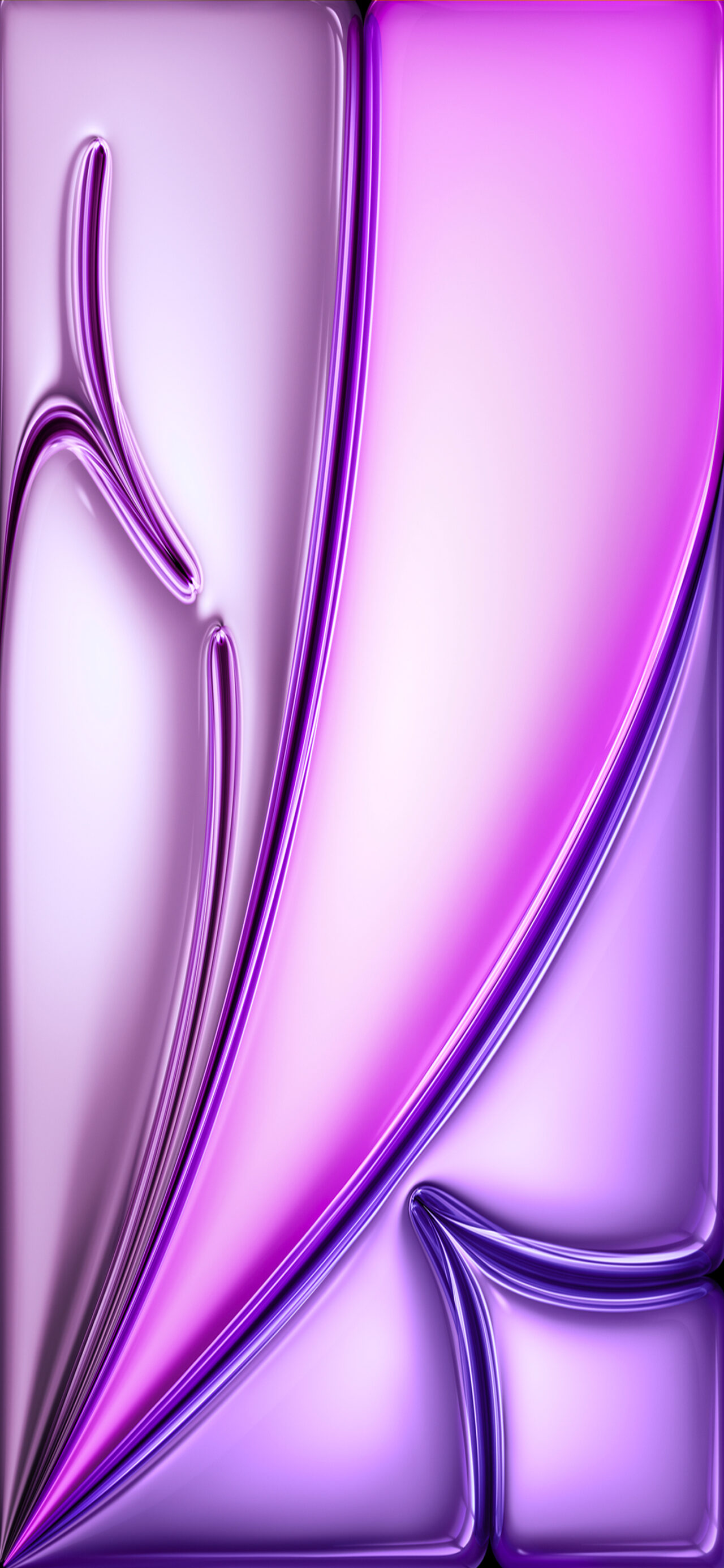 iPad Air M2 Wallpaper (Purple)