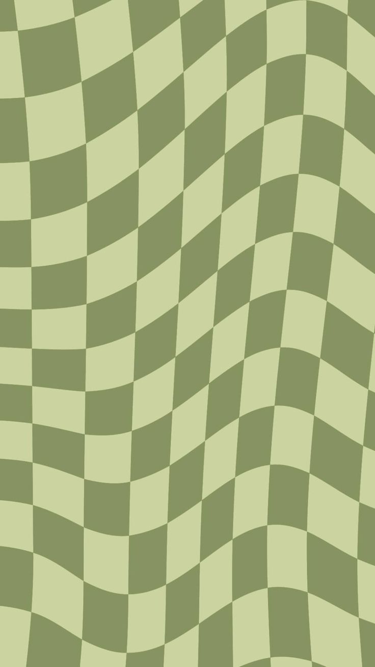 moss green checkered pattern