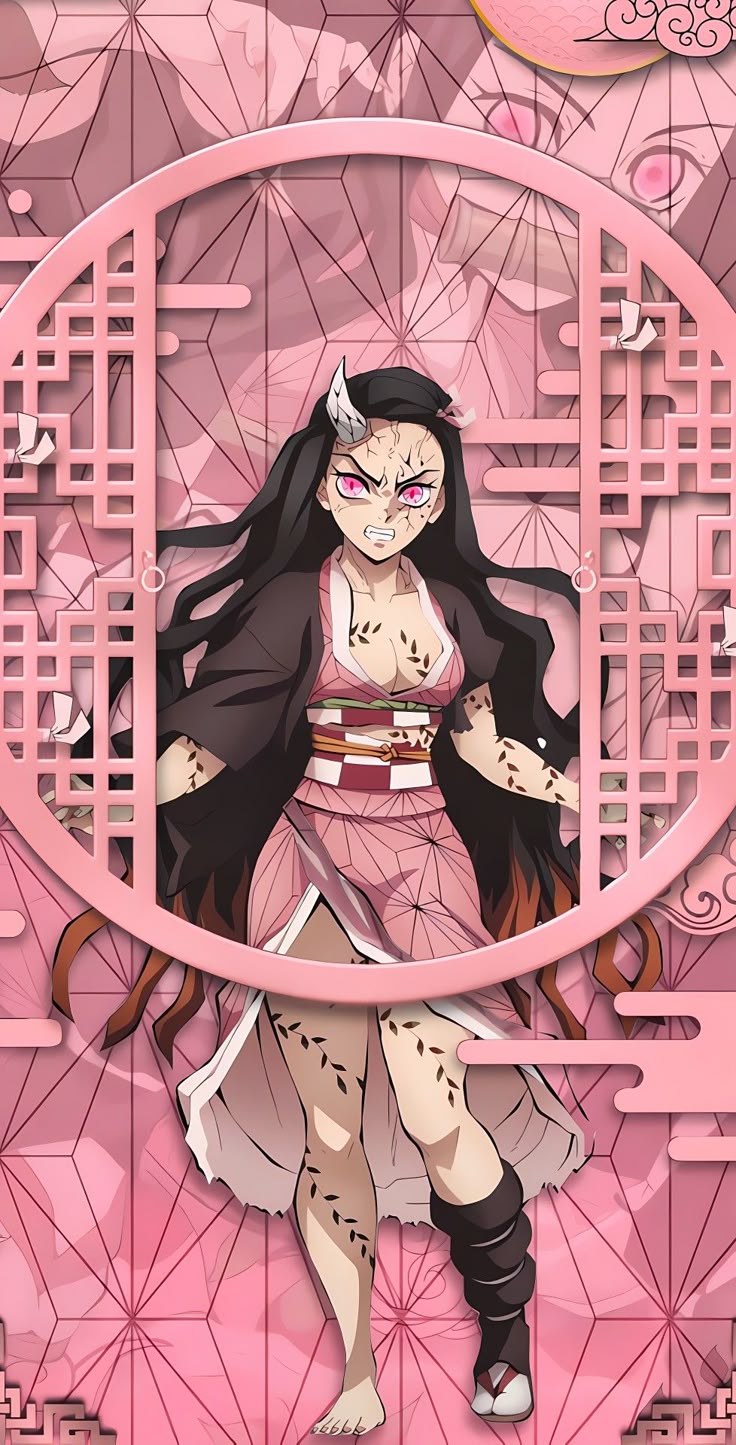 Wallpaper Nezuko Kimetsu no Yaiba, Wallpaper Kamado Nezuko Kimetsu no Yaiba HD