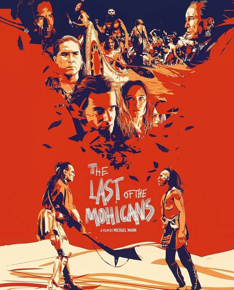 THE LAST OF THE MOHICANS 1992 6 POSTERS A2 Art Posters in Various Sizes for