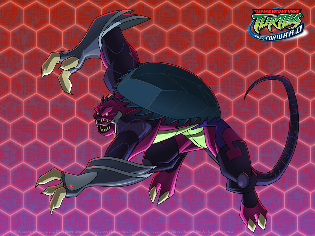 TMNT Fast Forward:: Dark Don wallpaper design