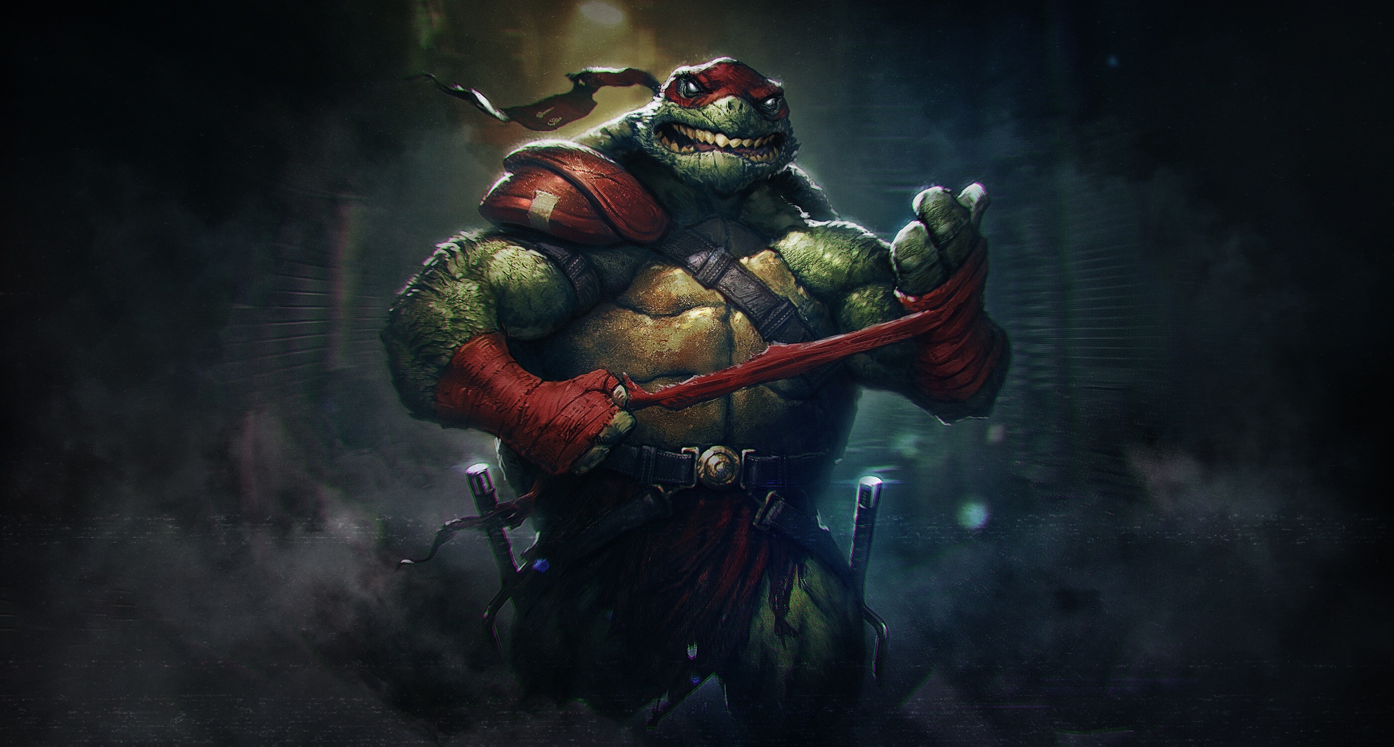Download Raphael (TMNT) Comic Teenage Mutant Ninja Turtles HD Wallpaper