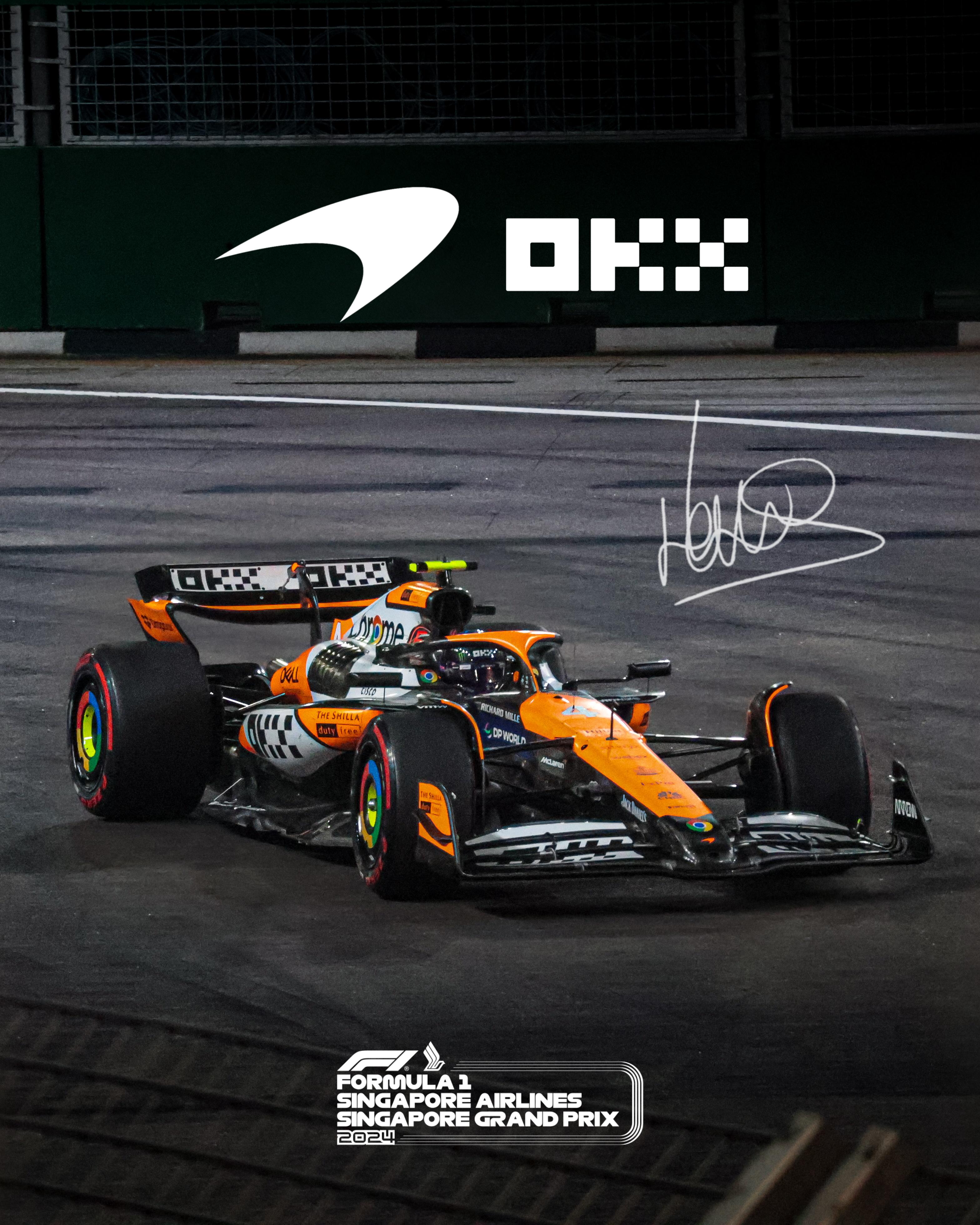 Lando Norris Wallpaper, 2024 Singapore GP