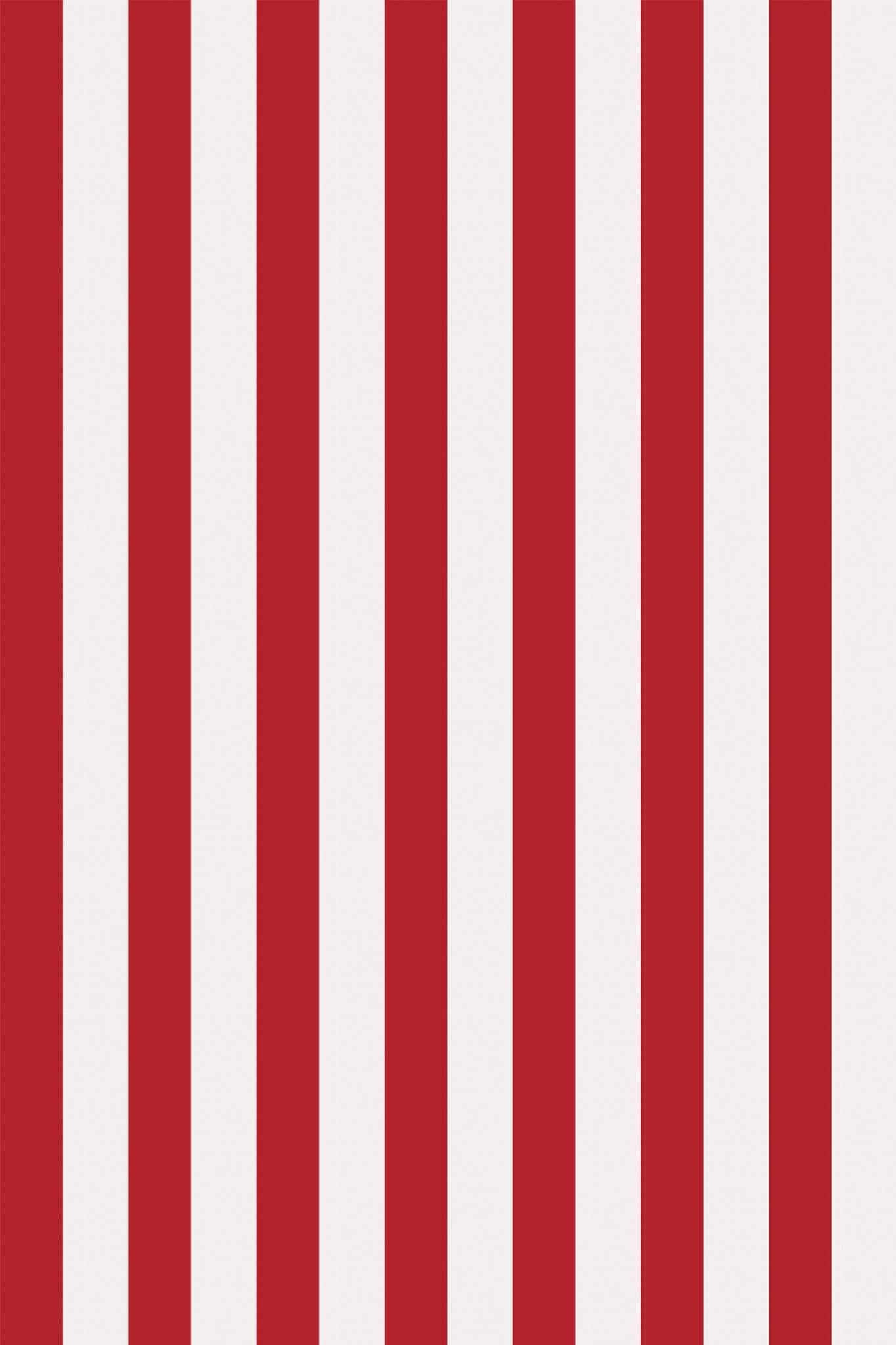 Red and White Striped Peel and Stick Wallpaper